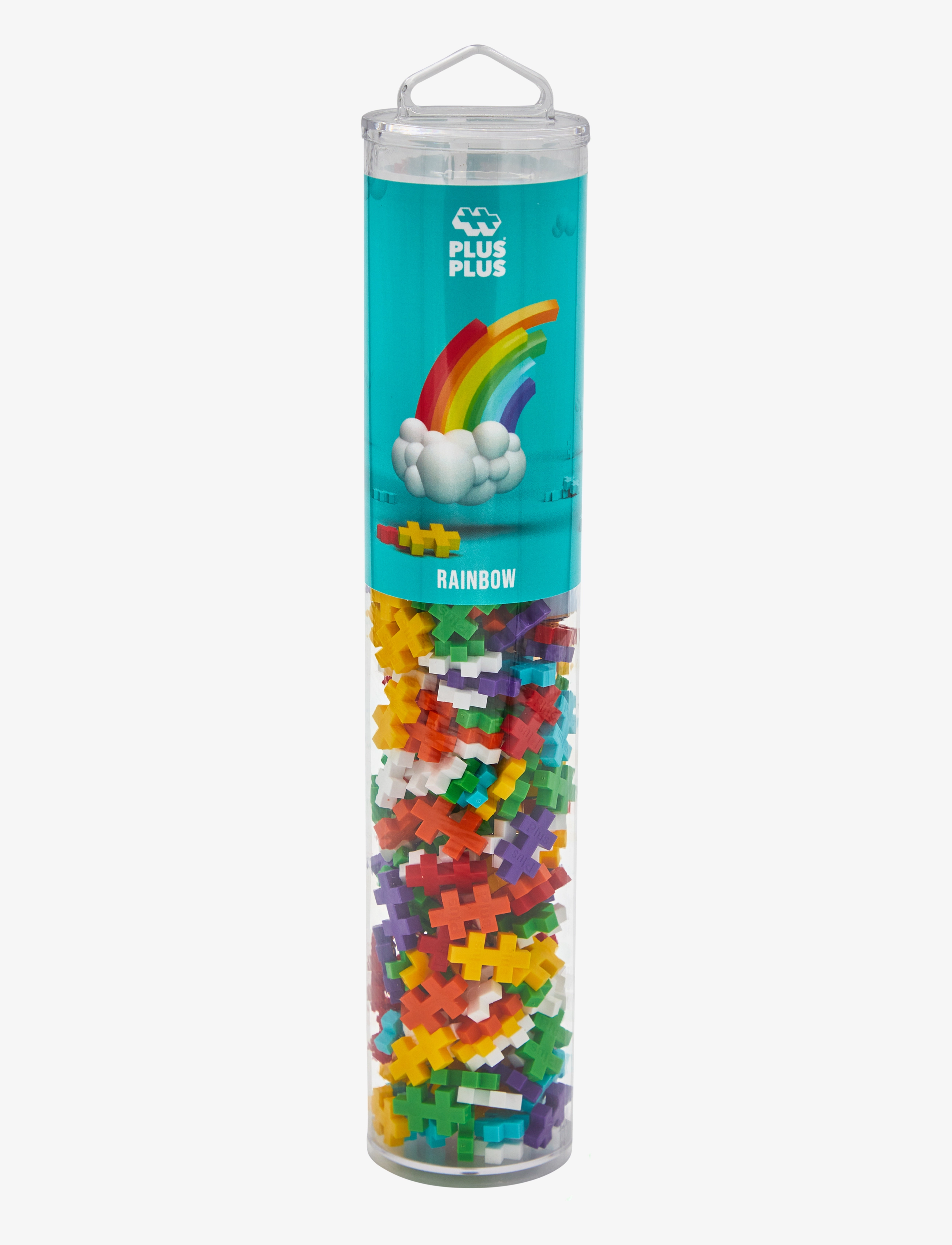 Plus-Plus - Rainbow Color mix 240 pcs Tube - byggesett - multi - 2