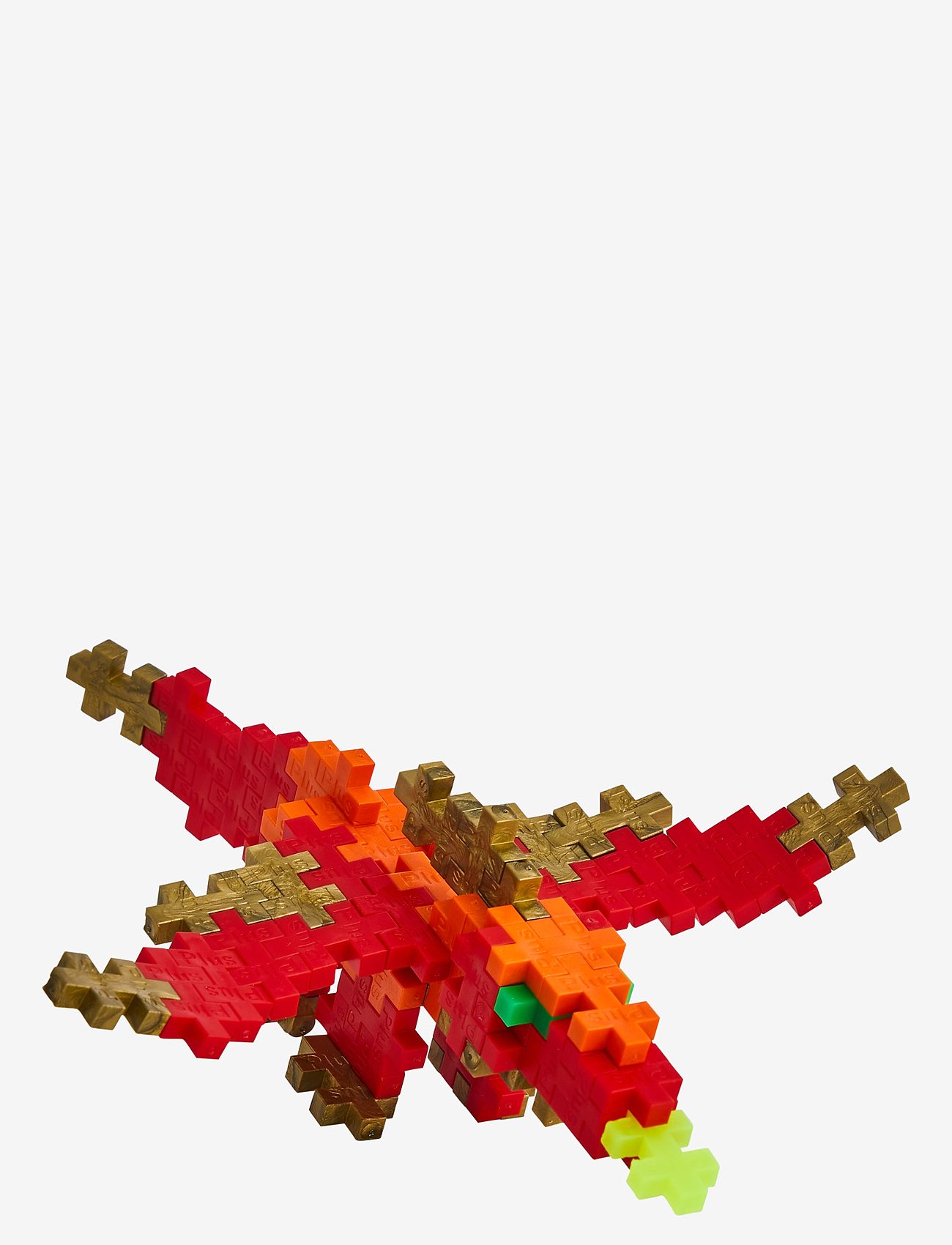 Plus-Plus - Plus-Plus Dragon / 100 pcs Tube - byggesæt - mix - 3