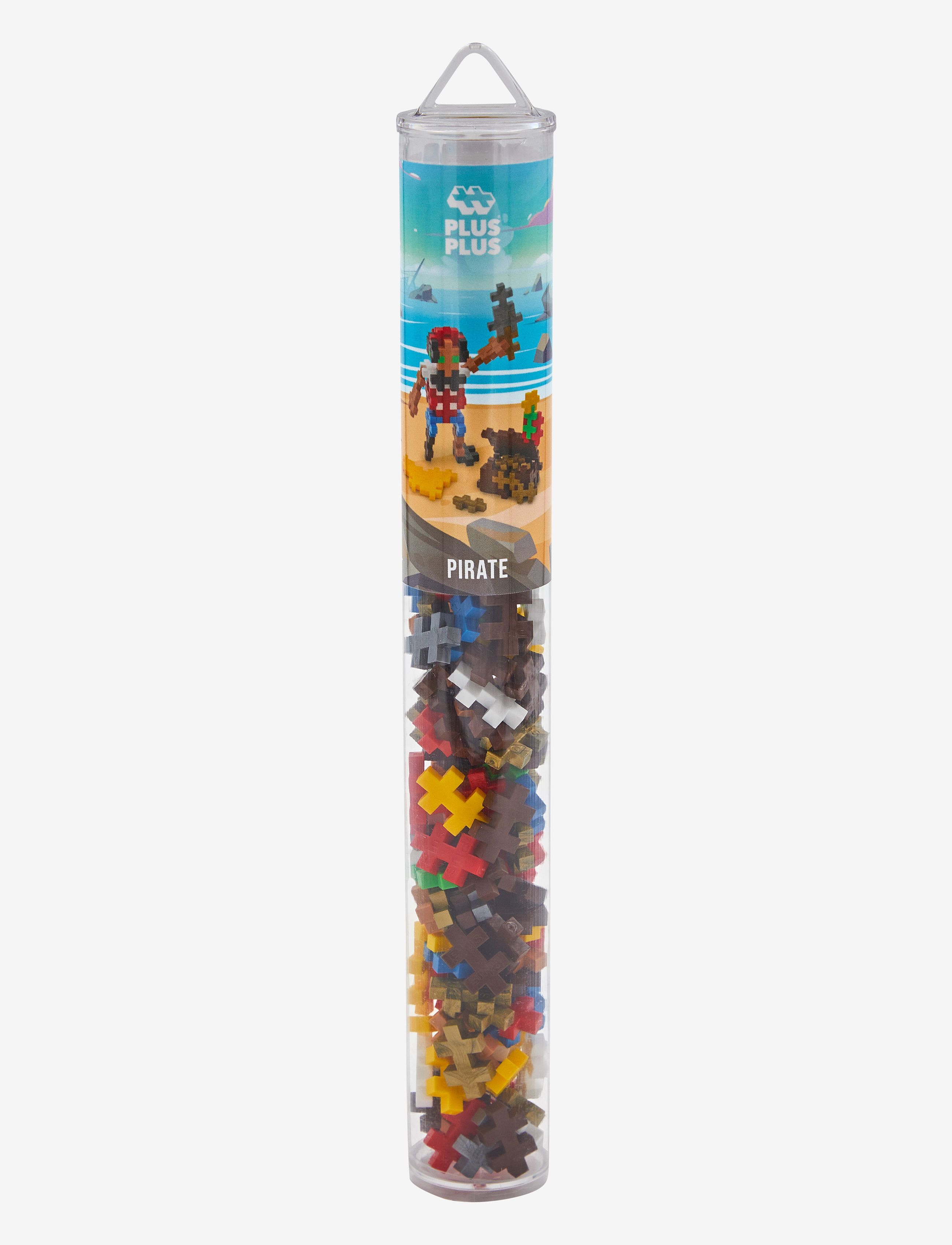 Plus-Plus - Plus-Plus Pirate / 100 pcs Tube - byggsatser - mix - 1