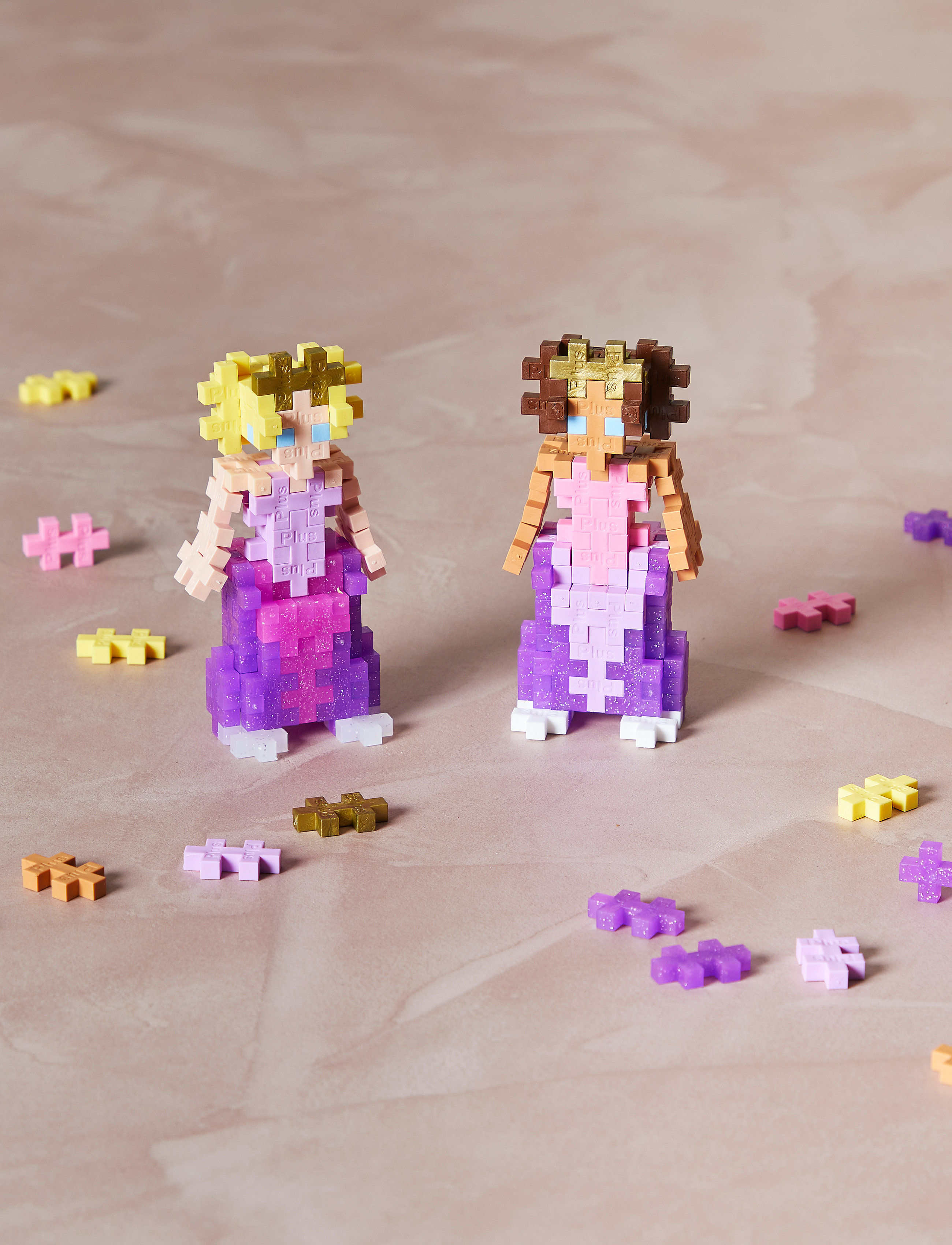 Plus-Plus Plus-Plus Princess / 100 Pcs Tube, One Size, Multi/patterned, Byggesæt Og -Klodser > Byggesæt, Børn