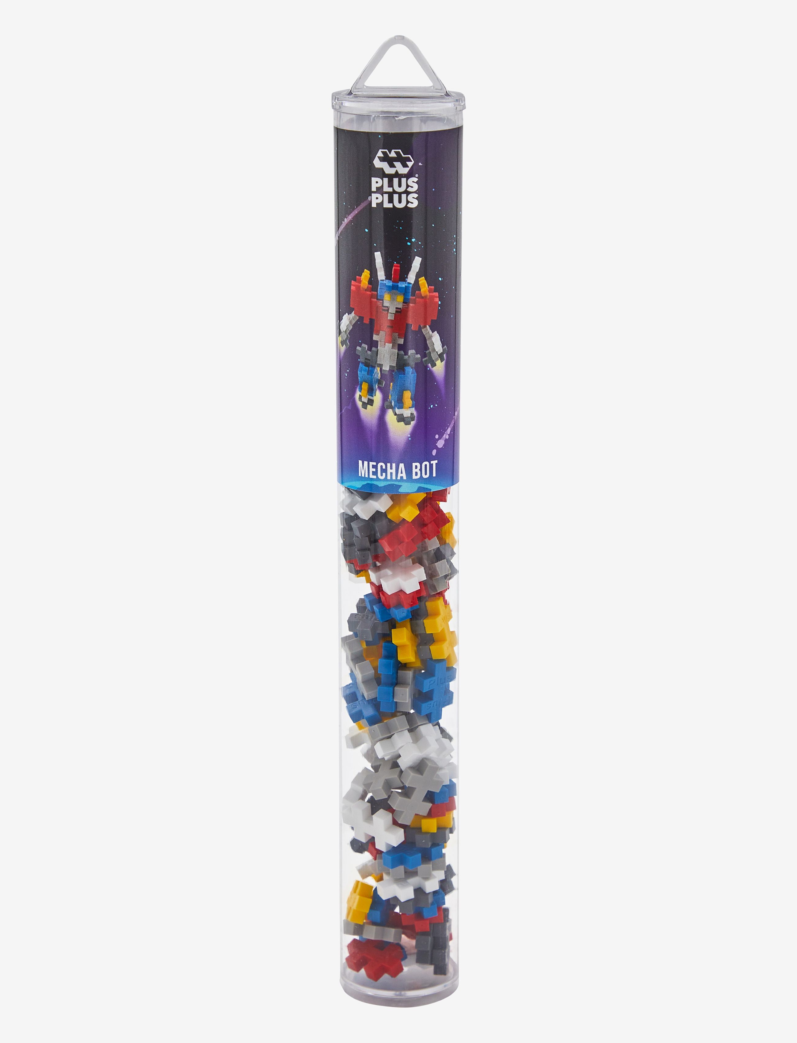 Plus-Plus - Plus-Plus Mecha Bot / 100 pcs Tube - byggesæt - mix - 1
