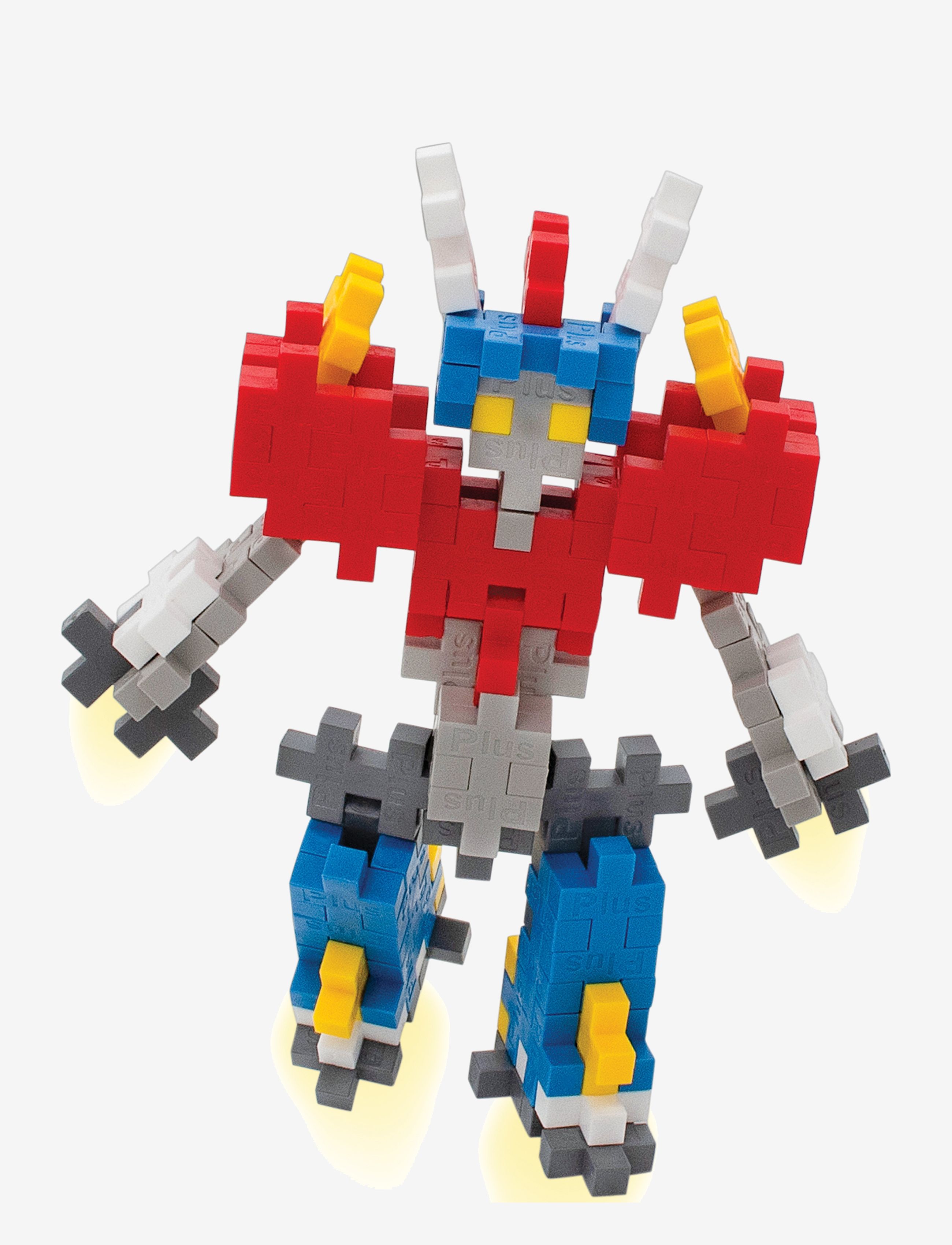 Plus-Plus - Plus-Plus Mecha Bot / 100 pcs Tube - byggesæt - mix - 3