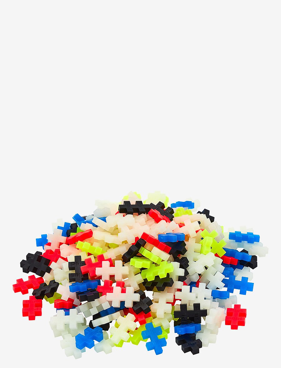 Plus-Plus - Plus-Plus Glow mix / 240 pcs Tube - byggsatser - mix - 2