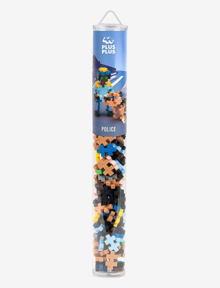 Plus-Plus - Plus-Plus Police / 100 pcs Tube - bouwsets - mix - 1