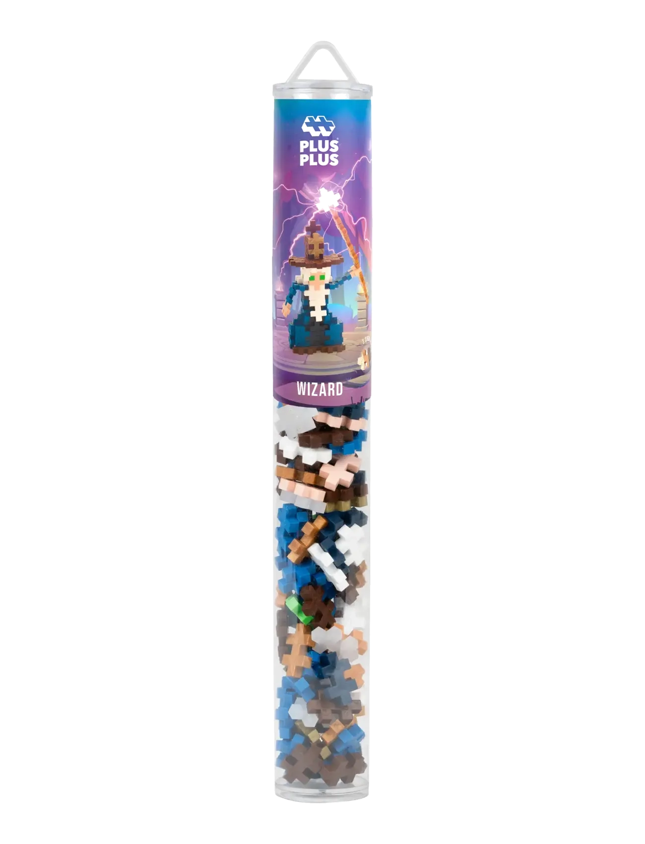 Plus-Plus - Plus-Plus Wizard / 100 pcs Tube - zestawy konstrukcyjne - wizard / 100 pcs tube - 1