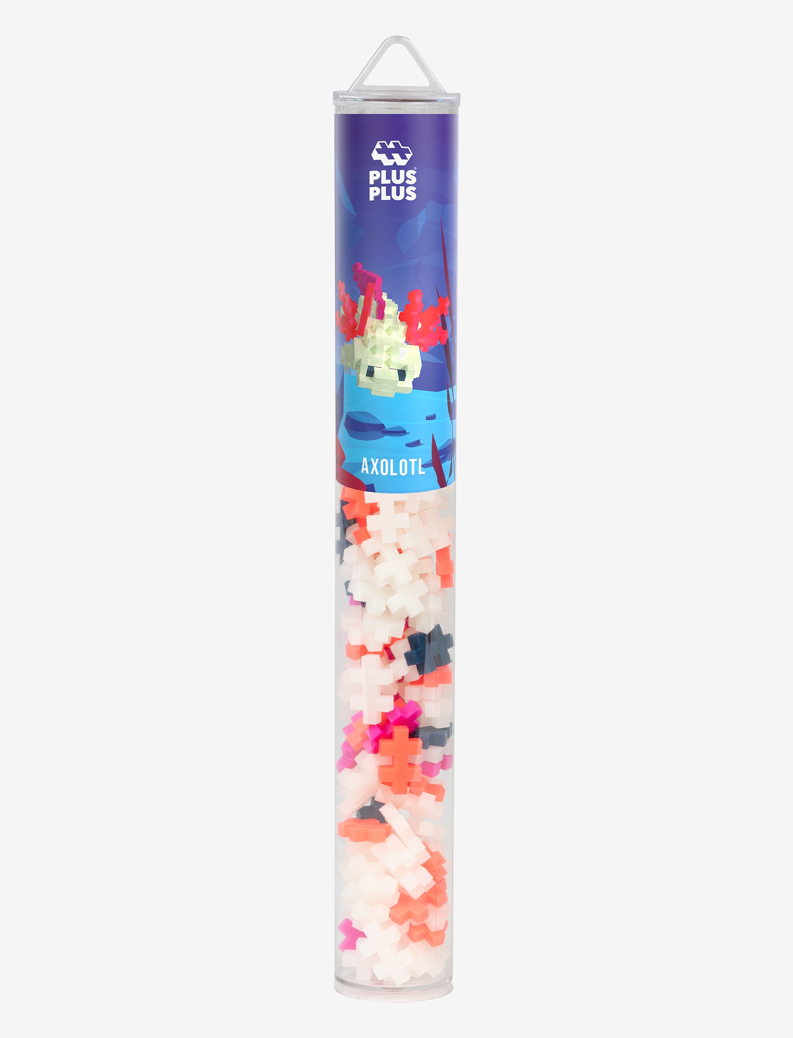 Plus-Plus - Plus-Plus Axolotl / 100 pcs Tube - rakennussetit - mix - 3