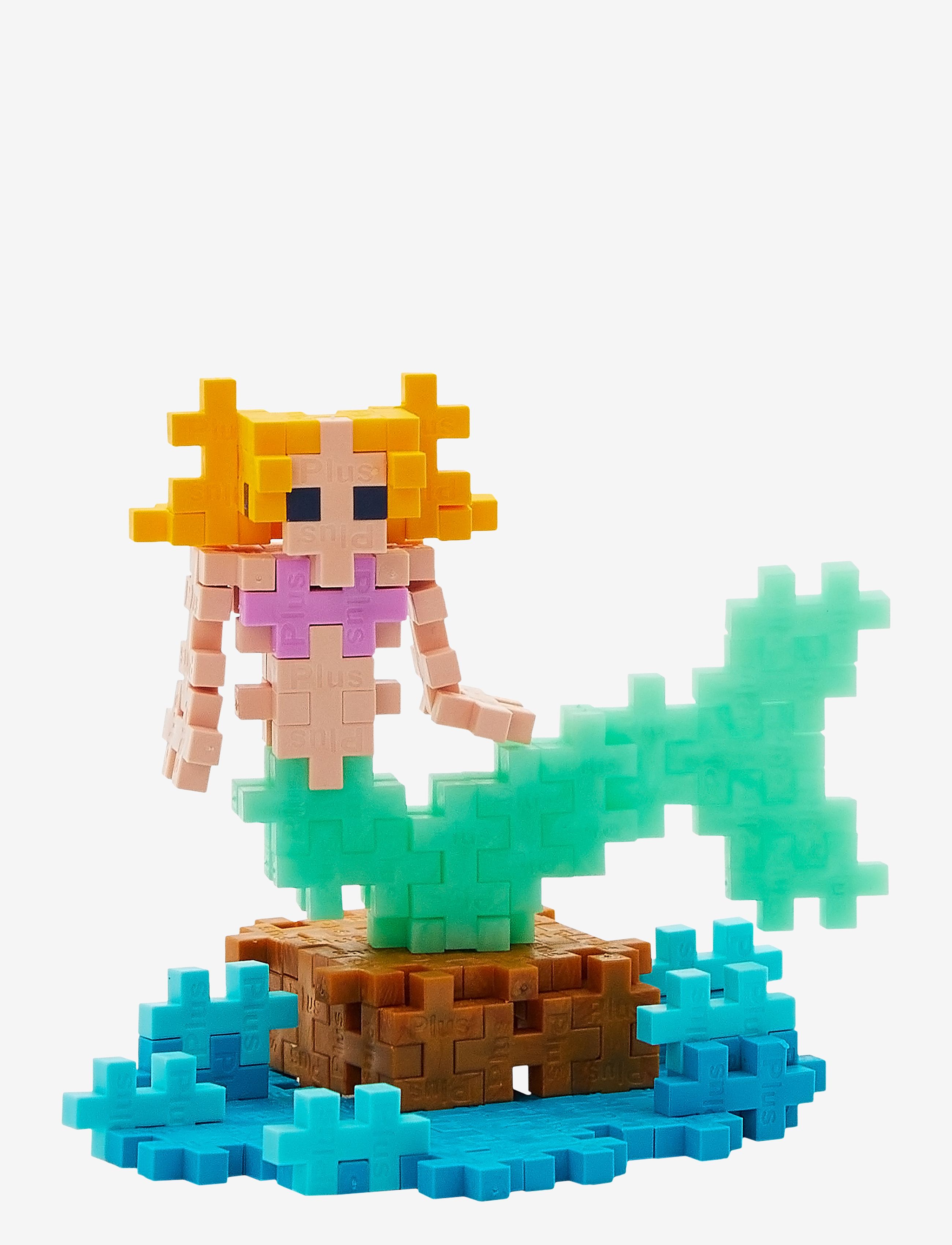Plus-Plus - Plus-Plus Little Mermaid / 100 pcs Tube - kubbasett - mix - 3