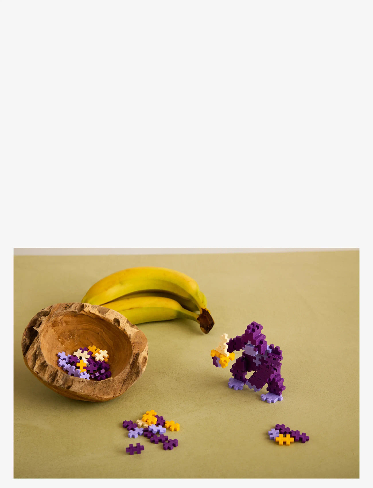 Plus-Plus - Plus-Plus Gorilla / 100 pcs Tube - byggeklodser - mix - 1