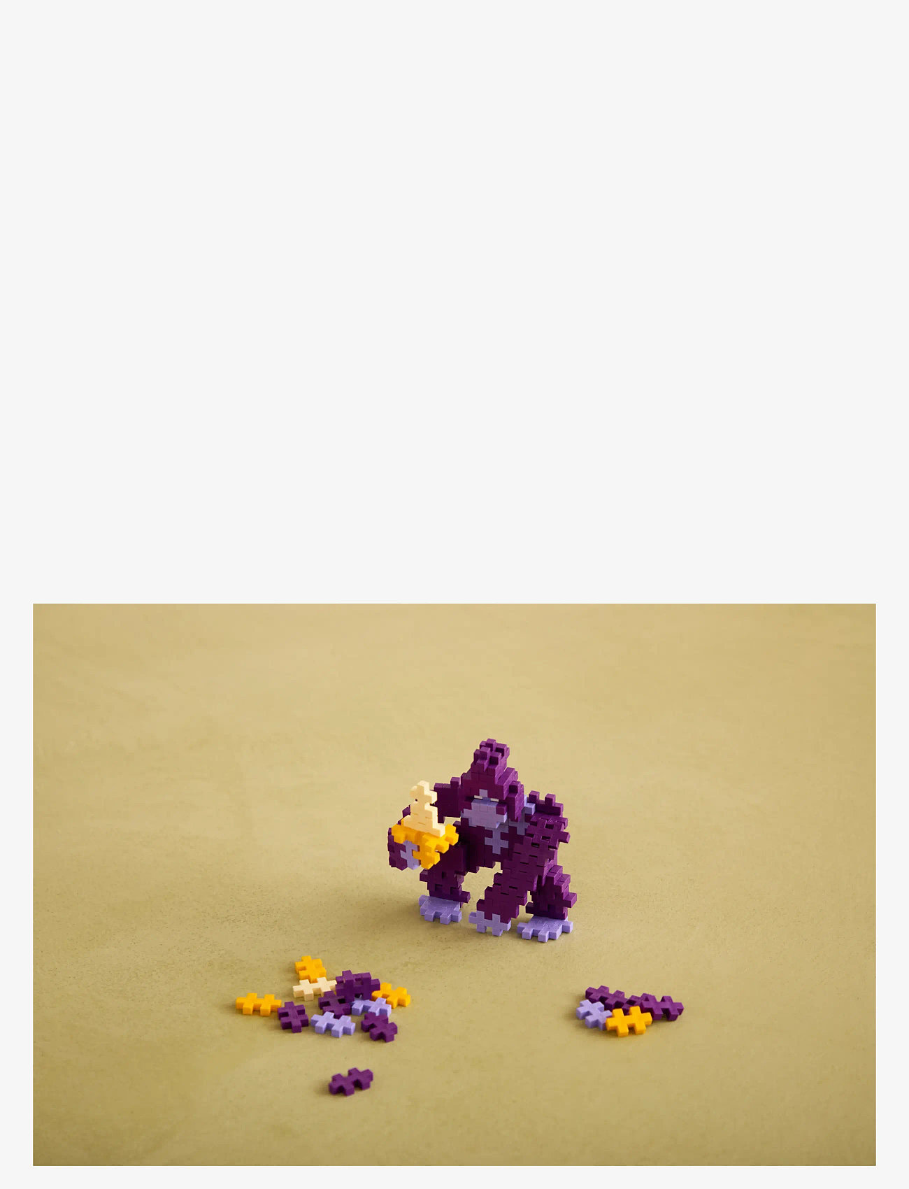 Plus-Plus - Plus-Plus Gorilla / 100 pcs Tube - byggeklodser - mix - 2