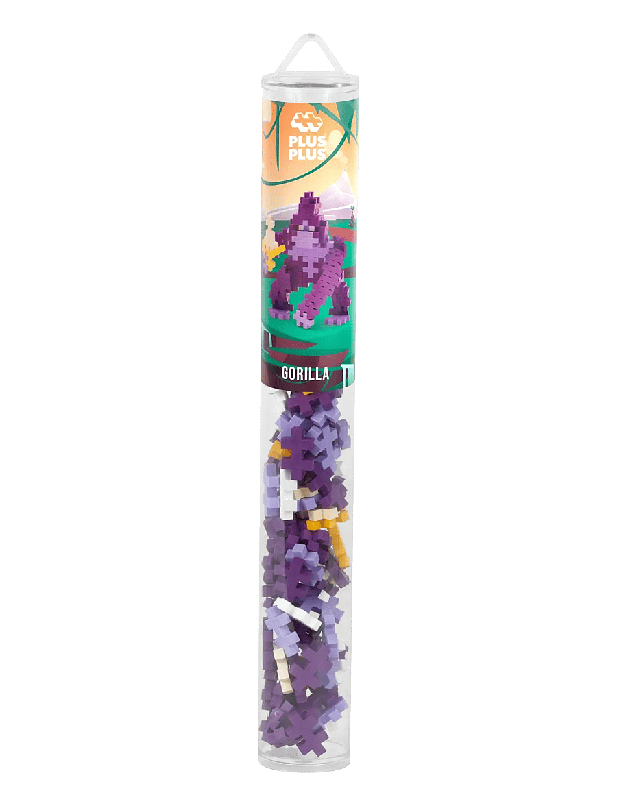 Plus-Plus - Plus-Plus Gorilla / 100 pcs Tube - bausteine - mix - 5
