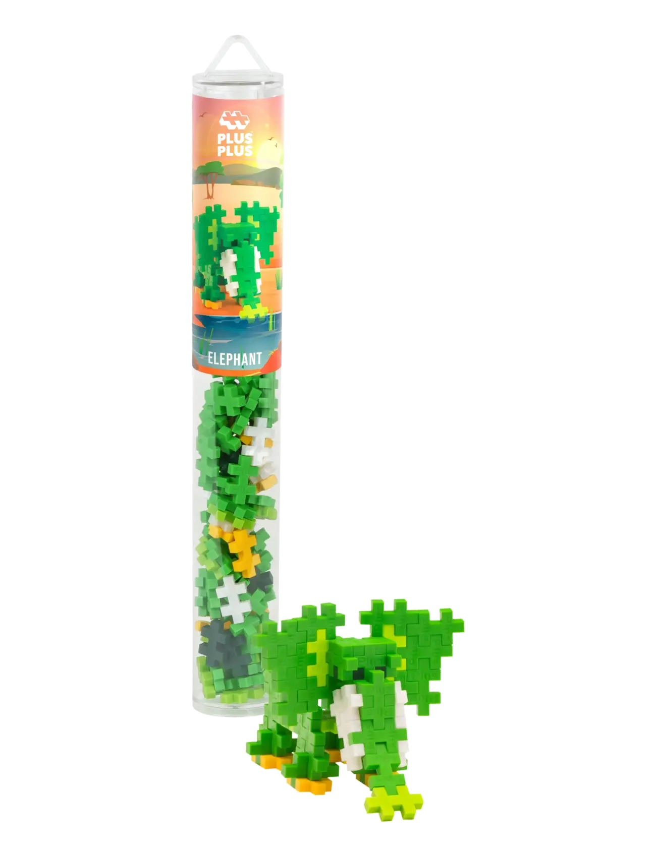 Plus-Plus Elephant / 100 pcs Tube - MIX