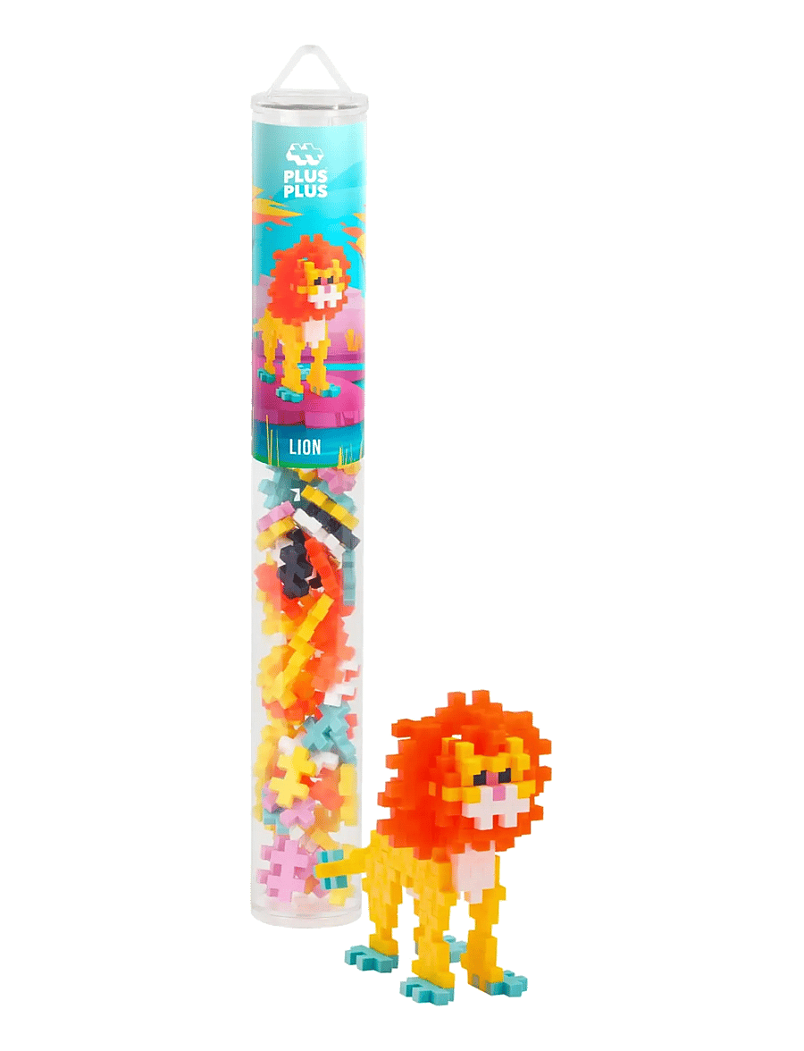 Plus-Plus - Plus-Plus Lion / 100 pcs Tube - bausteine - mix - 1