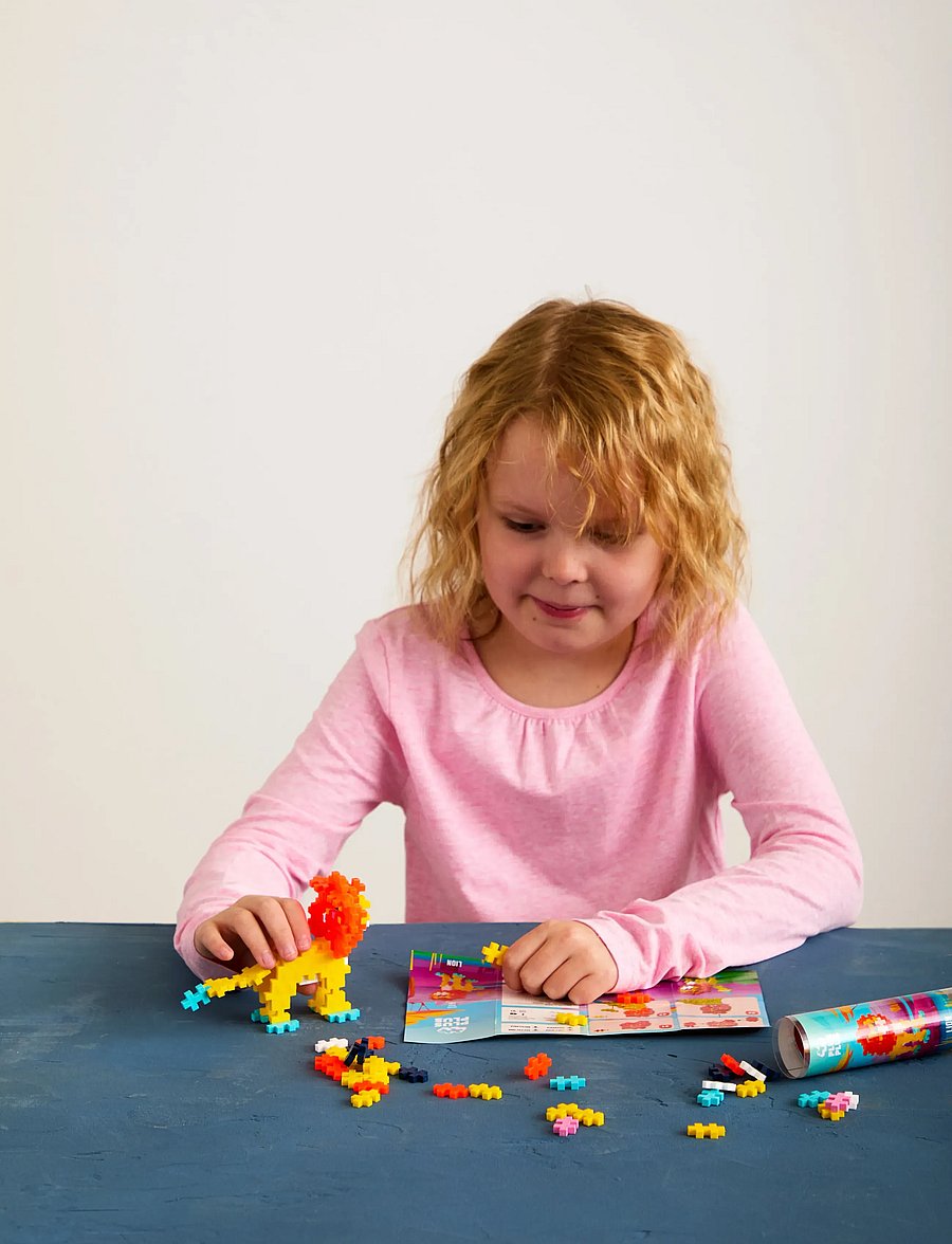 Plus-Plus - Plus-Plus Lion / 100 pcs Tube - bausteine - mix - 0
