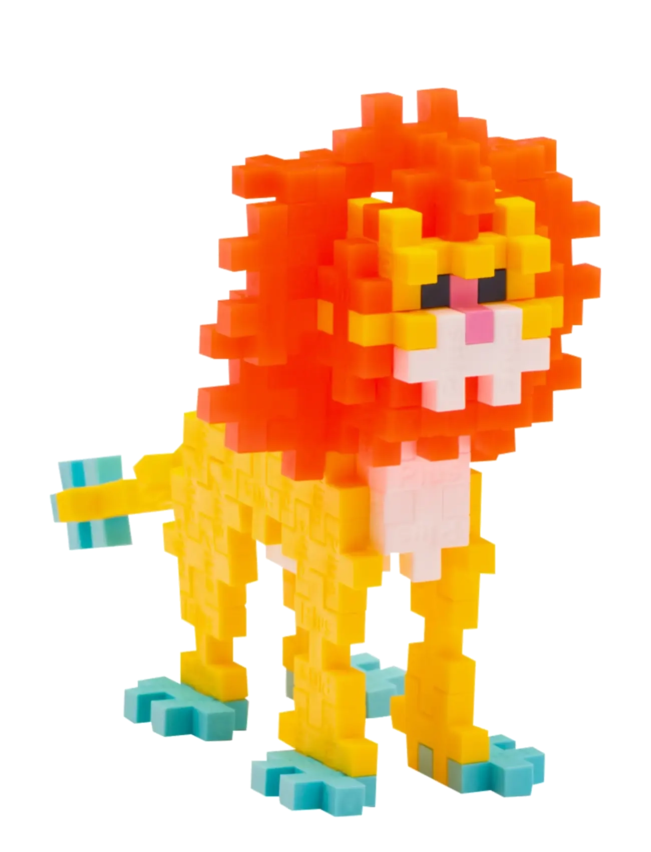 Plus-Plus - Plus-Plus Lion / 100 pcs Tube - byggklossar - mix - 3