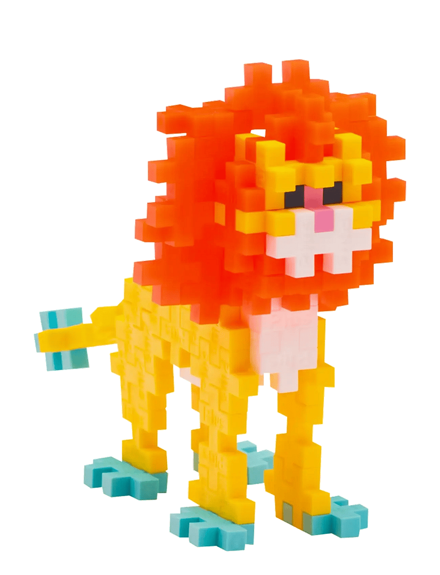 Plus-Plus - Plus-Plus Lion / 100 pcs Tube - bausteine - mix - 3