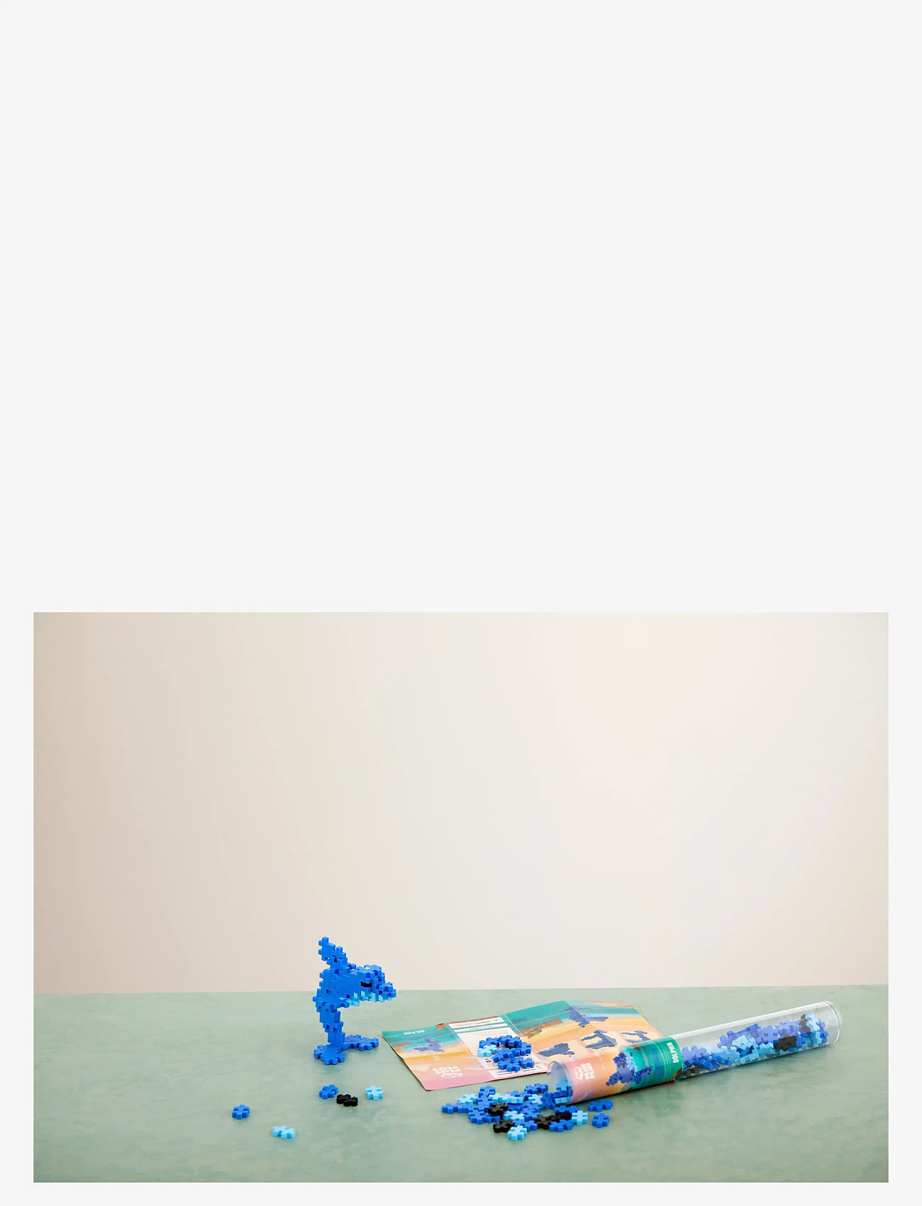 Plus-Plus - Plus-Plus Dolphin / 100 pcs Tube - byggesæt - mix - 1