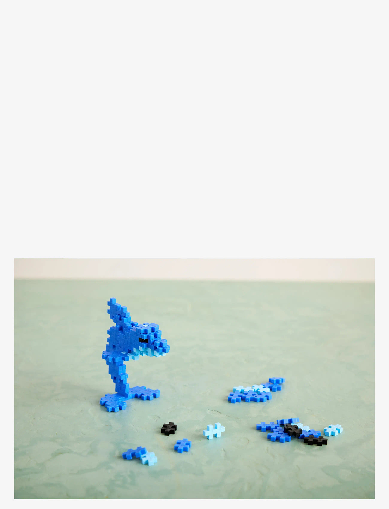 Plus-Plus - Plus-Plus Dolphin / 100 pcs Tube - byggesæt - mix - 2