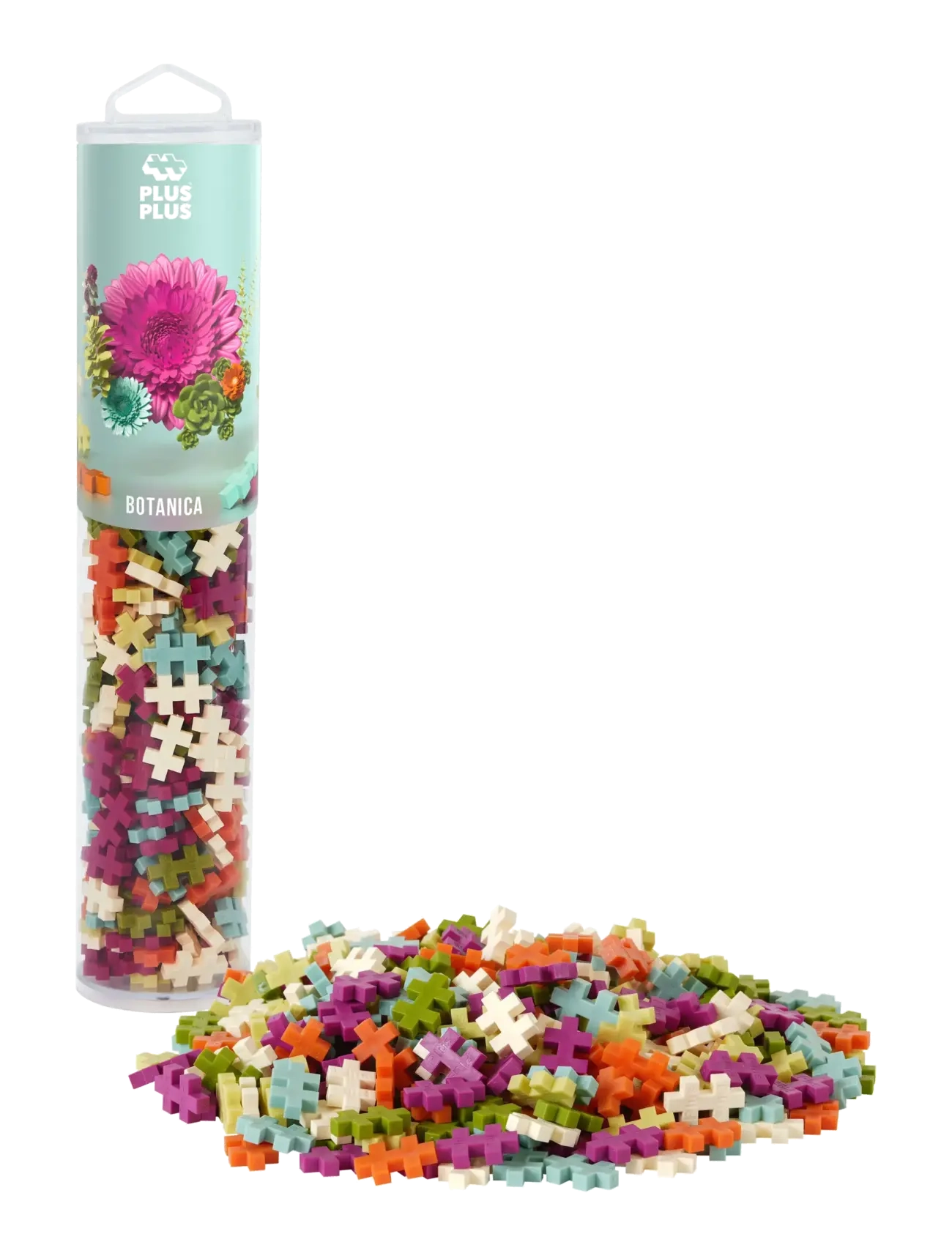 Plus-Plus Botanica mix / 240 pcs Tube - MIX