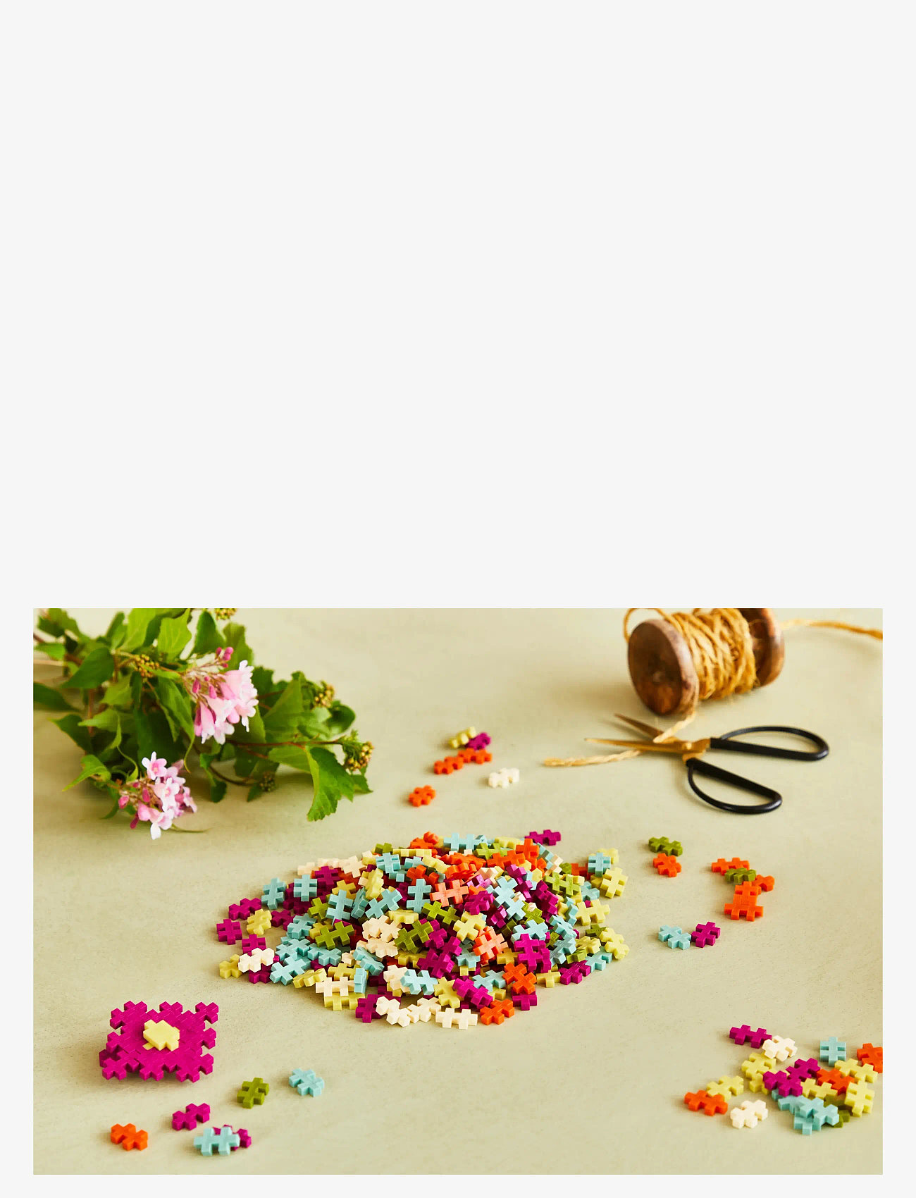 Plus-Plus - Plus-Plus Botanica mix / 240 pcs Tube - byggklossar - mix - 4