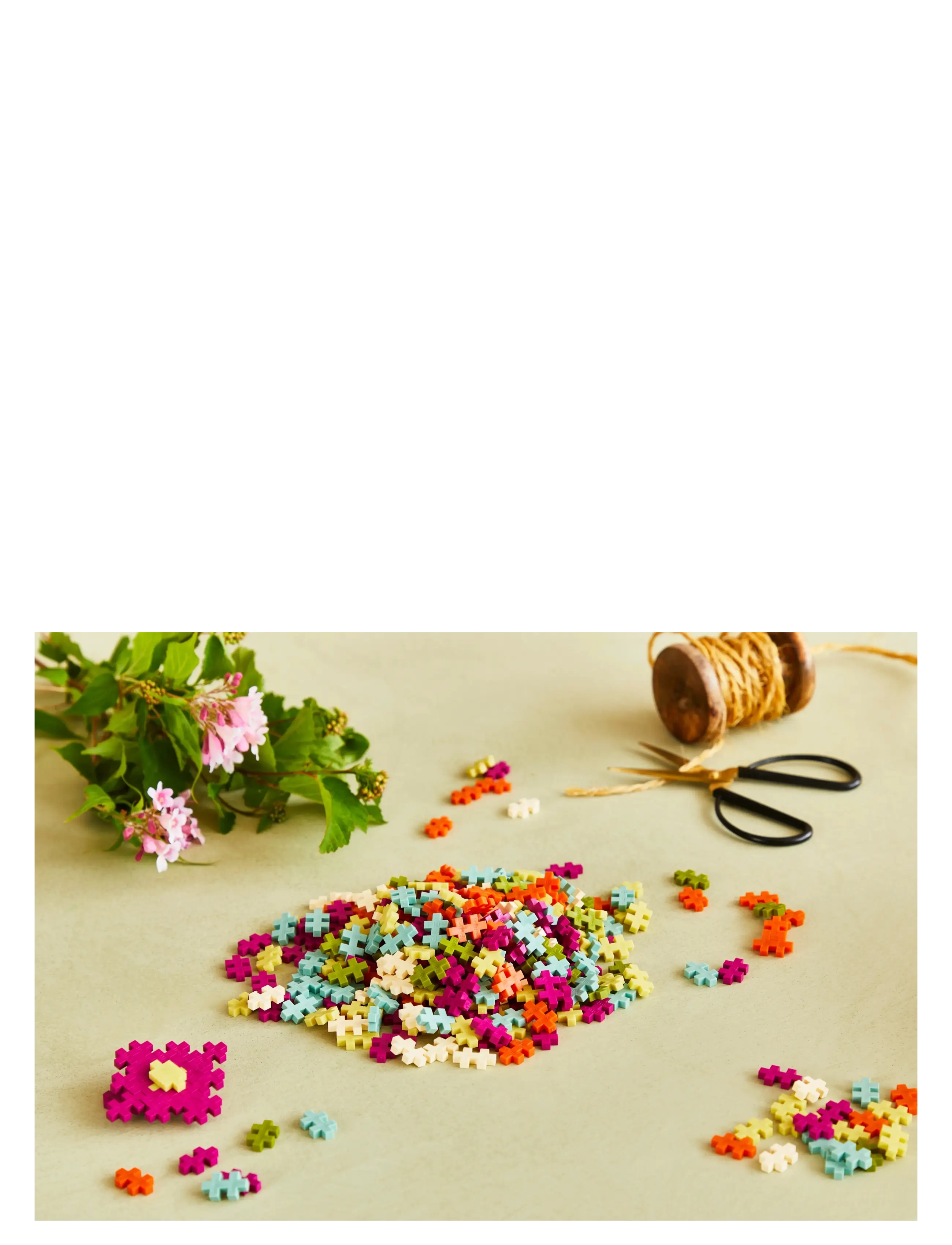 Plus-Plus - Plus-Plus Botanica mix / 240 pcs Tube - byggeklodser - mix - 3