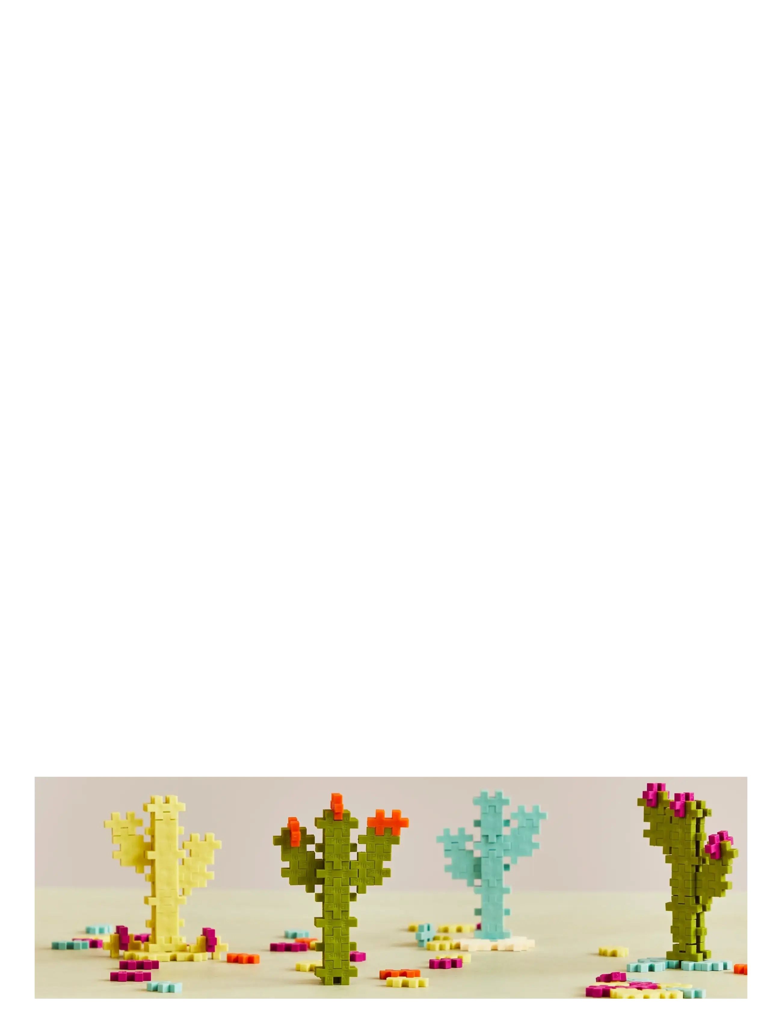 Plus-Plus - Plus-Plus Botanica mix / 240 pcs Tube - byggeklodser - mix - 4