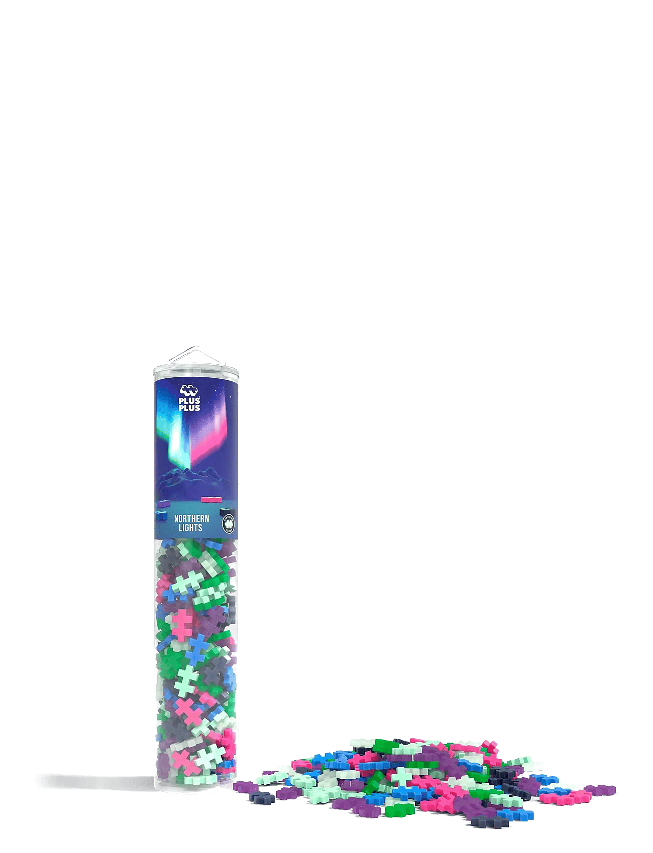 Plus-Plus Northern Lights mix / 240 pcs Tube - MIX