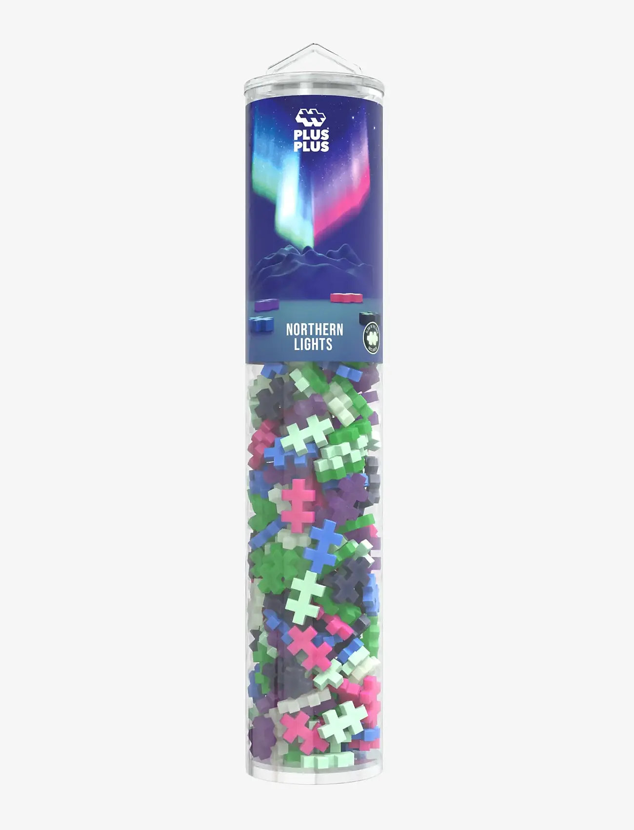 Plus-Plus - Plus-Plus Northern Lights mix / 240 pcs Tube - byggklossar - mix - 1