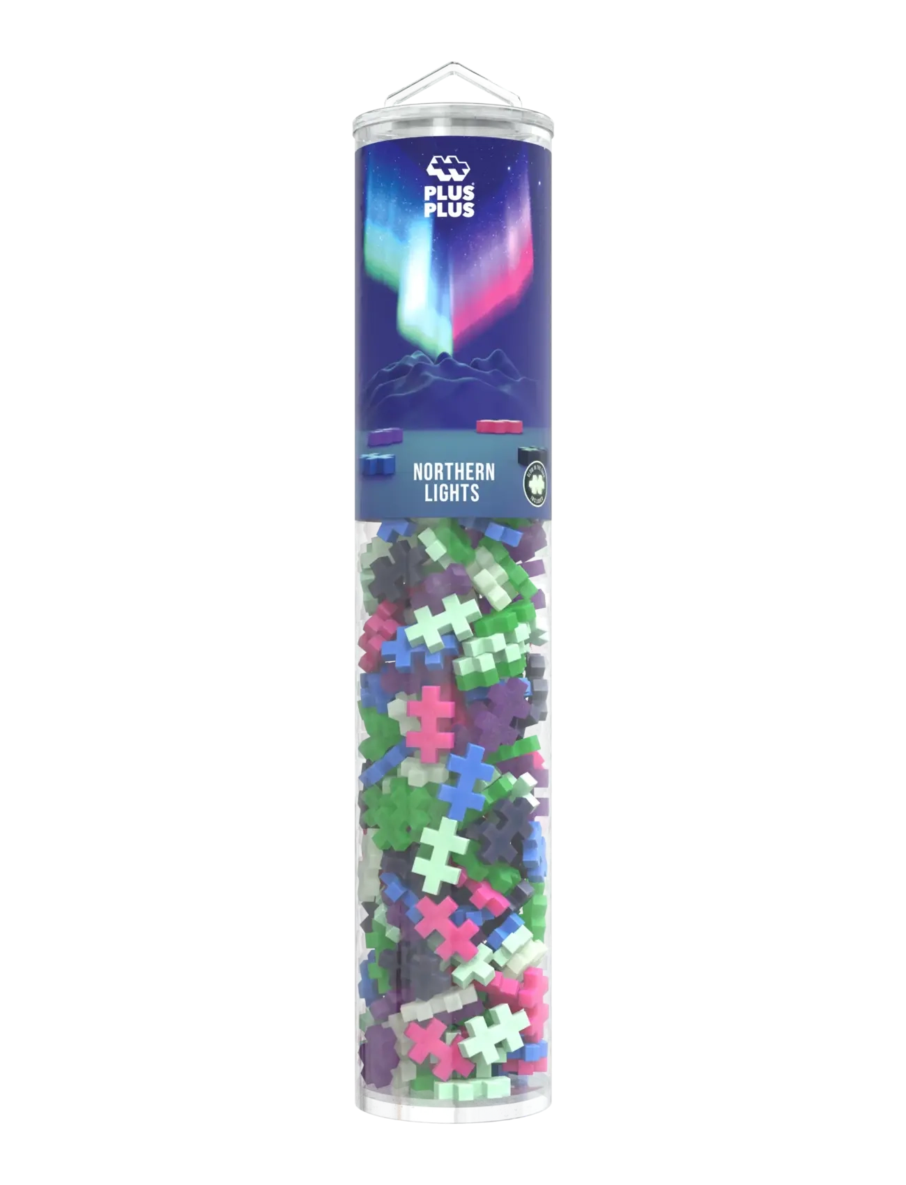 Plus-Plus - Plus-Plus Northern Lights mix / 240 pcs Tube - byggeklodser - mix - 1
