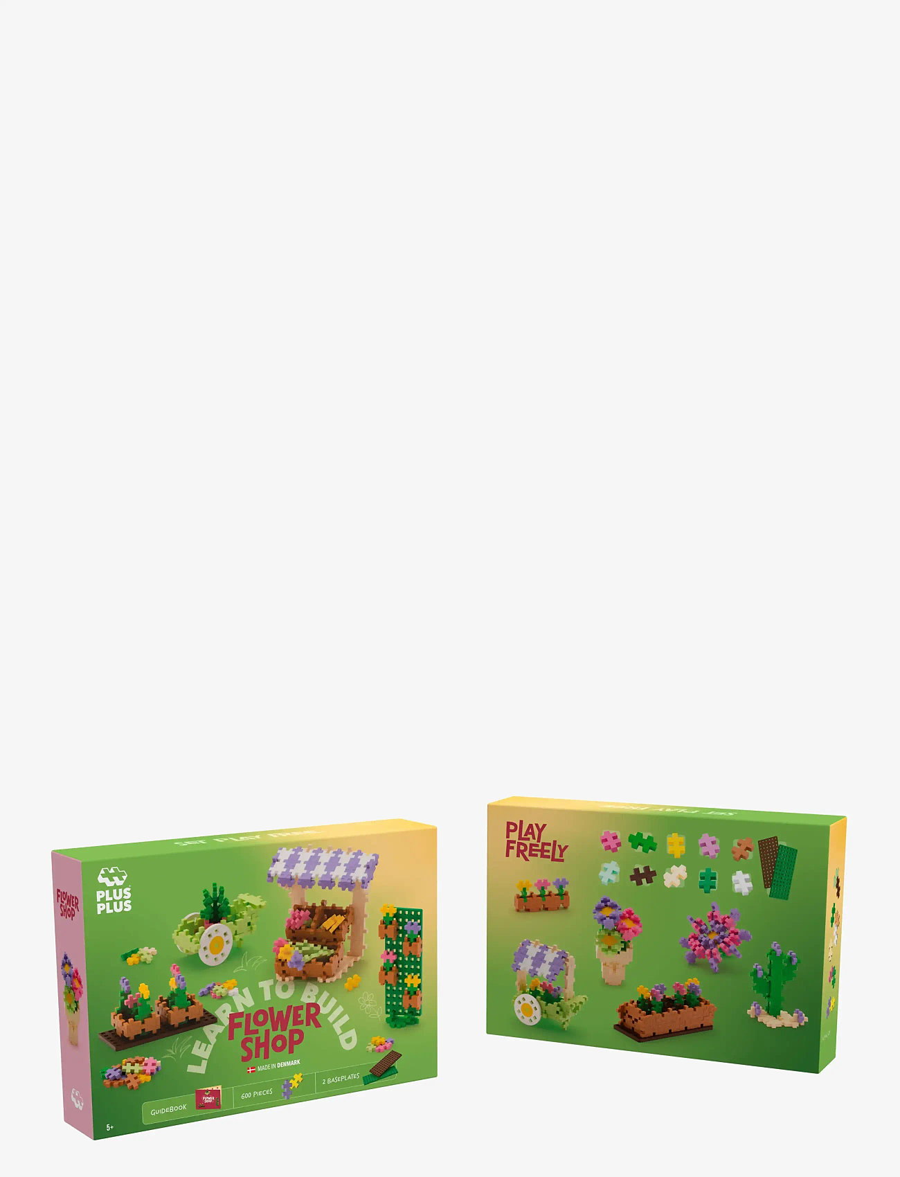 Plus-Plus - Plus-Plus Learn to Build Flower Shop - byggesæt - mix - 1