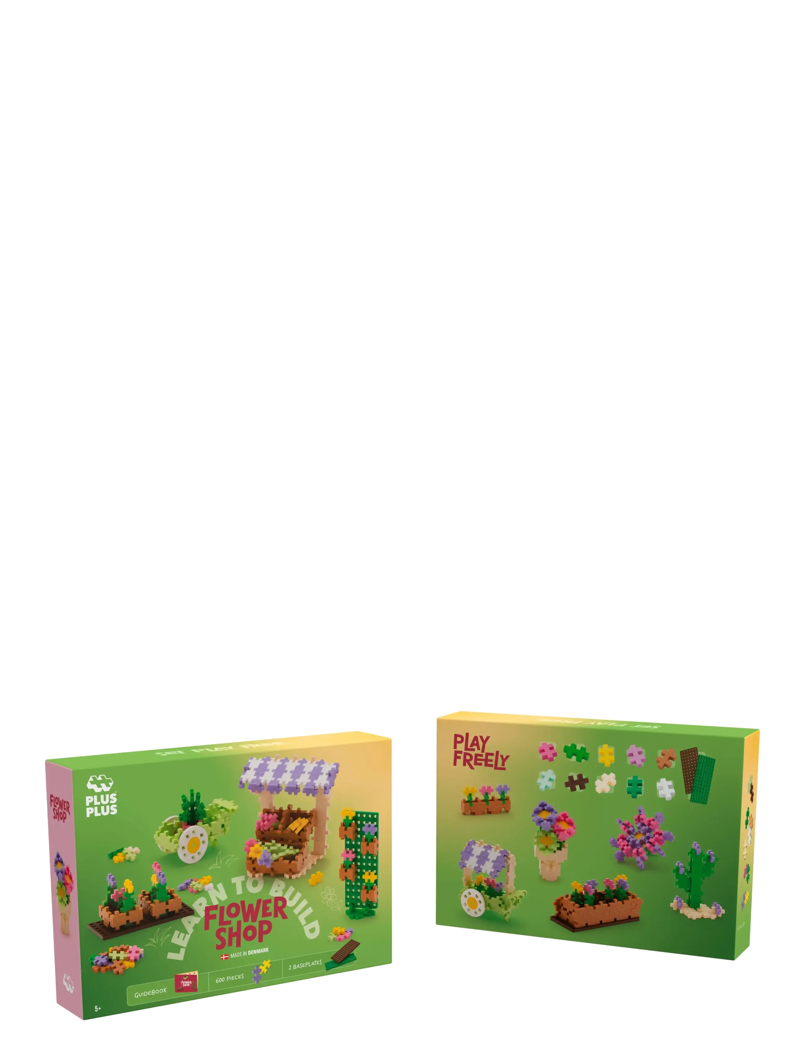 Plus-Plus - Plus-Plus Learn to Build Flower Shop - rakennussetit - mix - 2