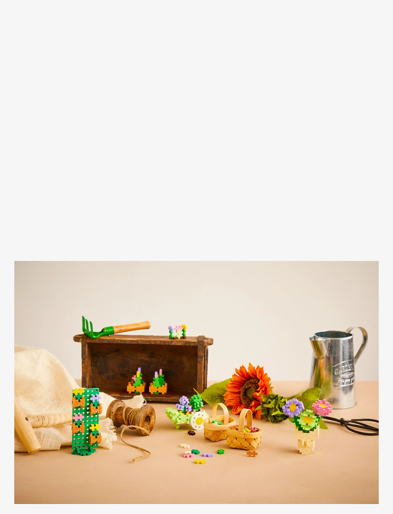 Plus-Plus - Plus-Plus Learn to Build Flower Shop - byggesæt - mix - 2