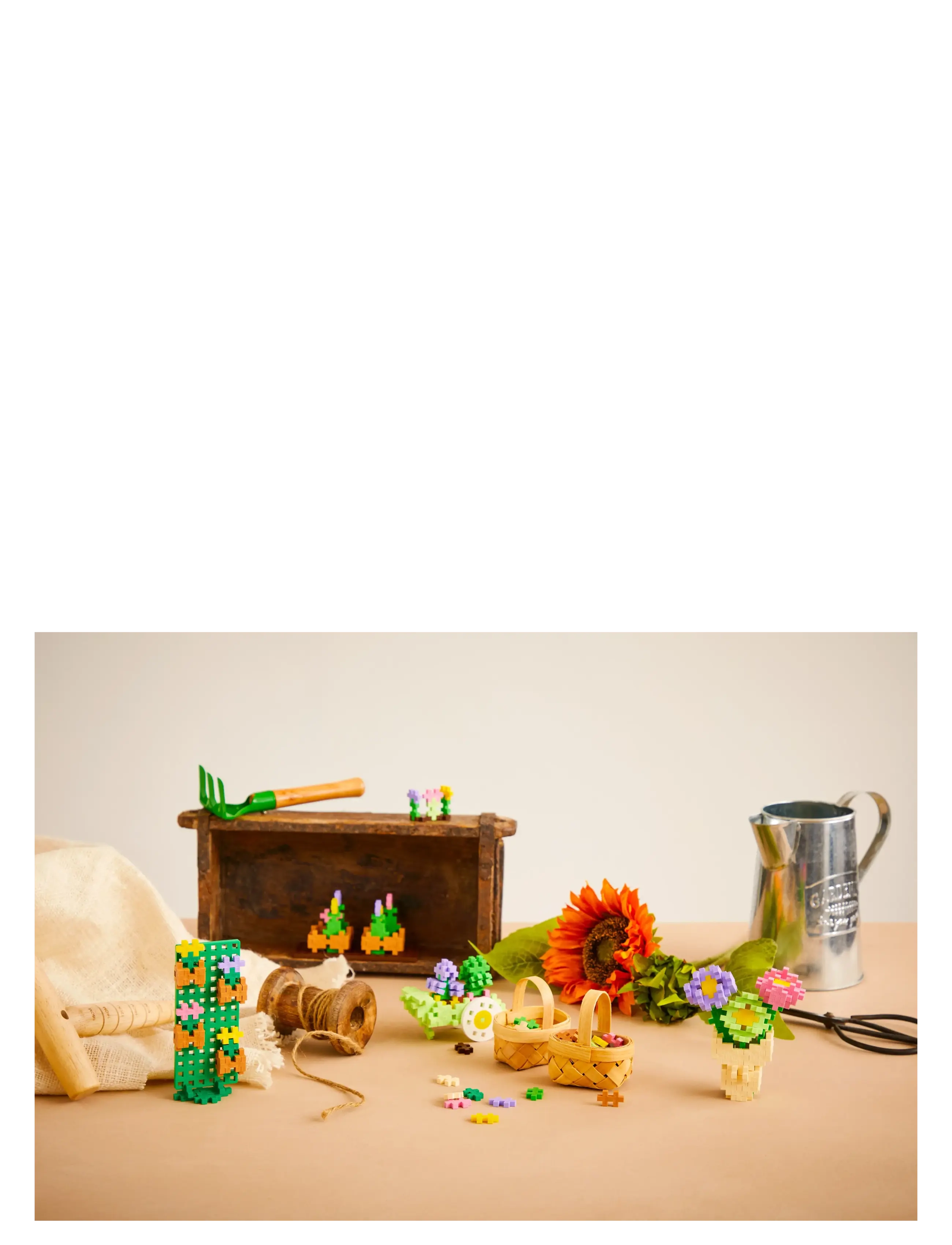 Plus-Plus - Plus-Plus Learn to Build Flower Shop - rakennussetit - mix - 3