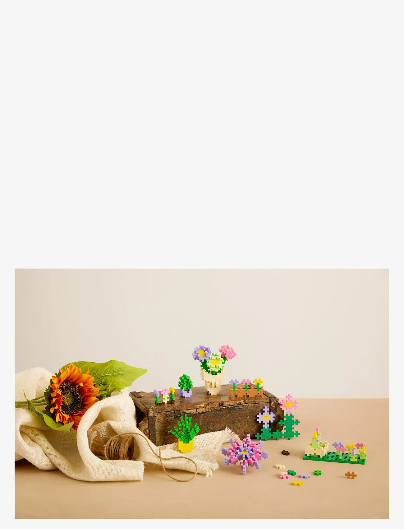 Plus-Plus - Plus-Plus Learn to Build Flower Shop - byggesæt - mix - 3