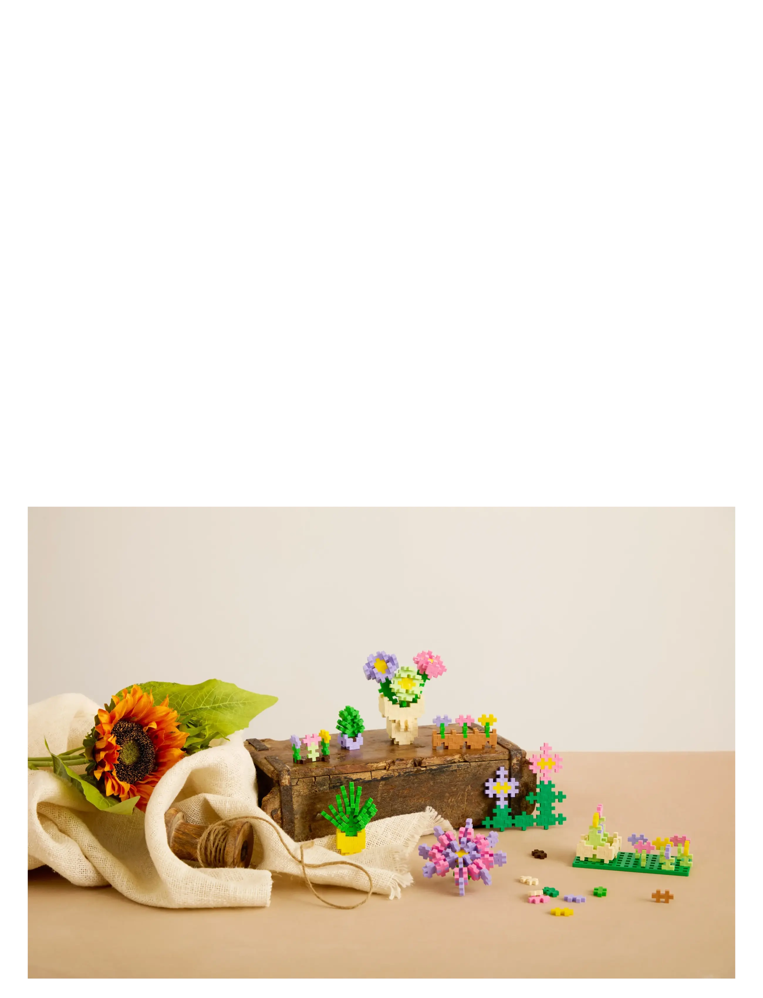 Plus-Plus - Plus-Plus Learn to Build Flower Shop - rakennussetit - mix - 4