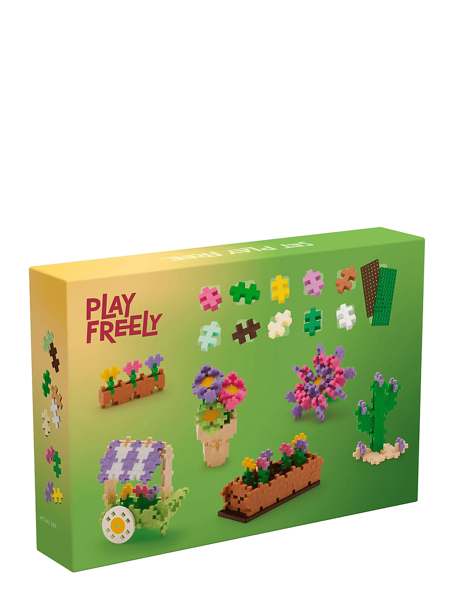 Plus-Plus - Plus-Plus Learn to Build Flower Shop - byggsatser - mix - 5