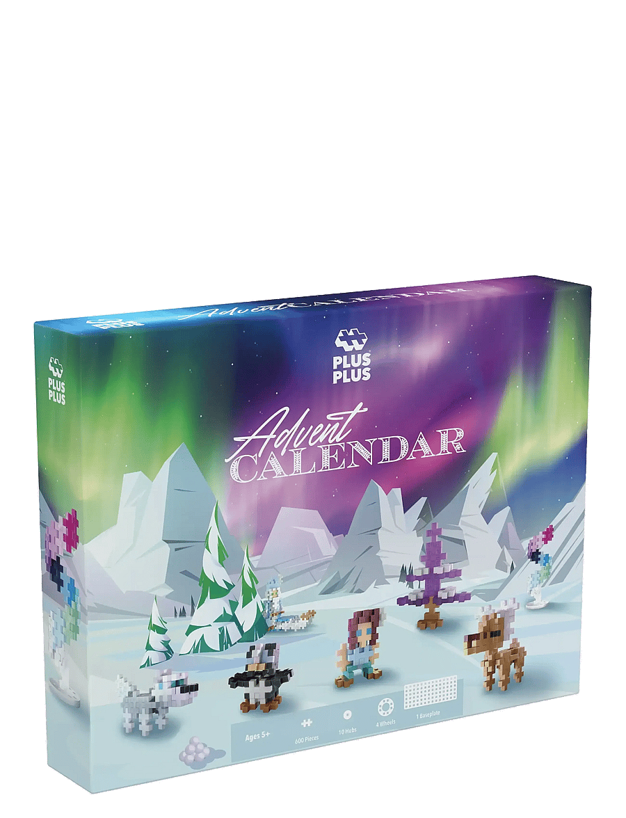 Plus-Plus - Plus-Plus Advent Calendar - Santa's Northern Lights Adventure - mix - 2