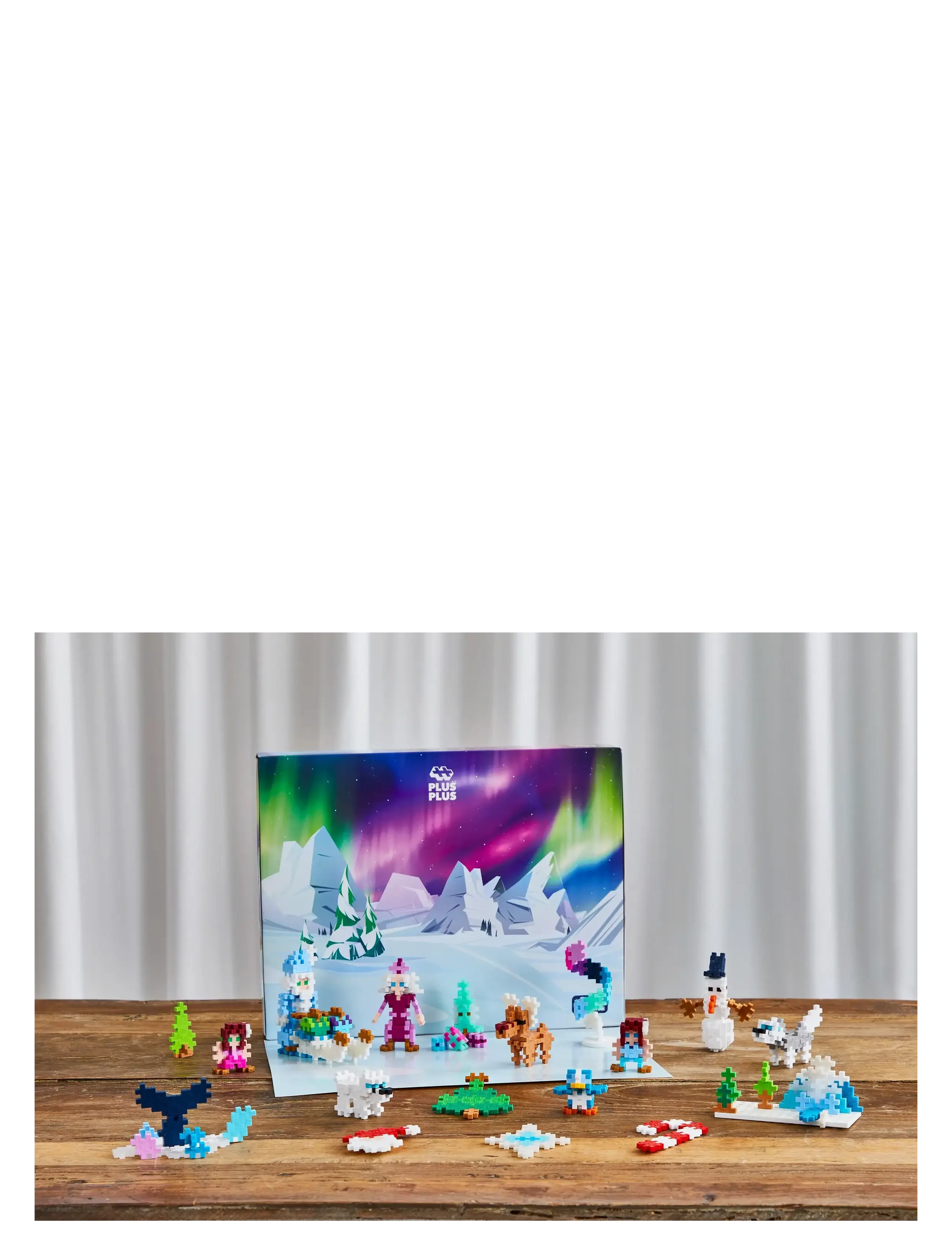 Plus-Plus - Plus-Plus Advent Calendar - Santa's Northern Lights Adventure - mix - 3