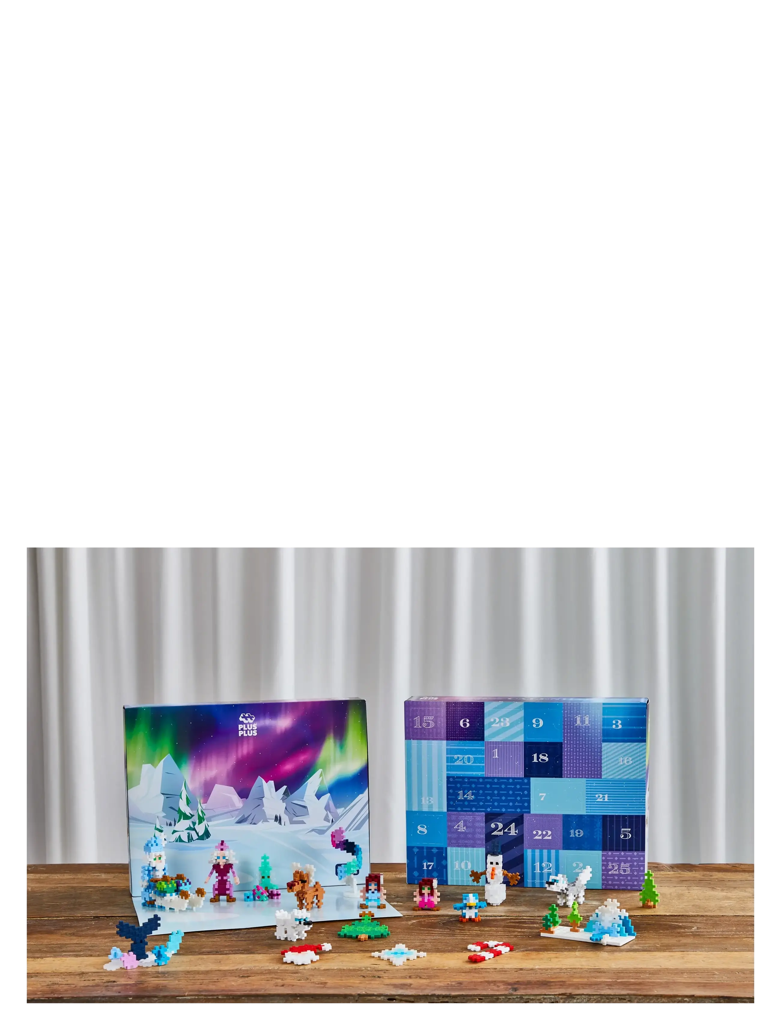 Plus-Plus - Plus-Plus Advent Calendar - Santa's Northern Lights Adventure - mix - 4