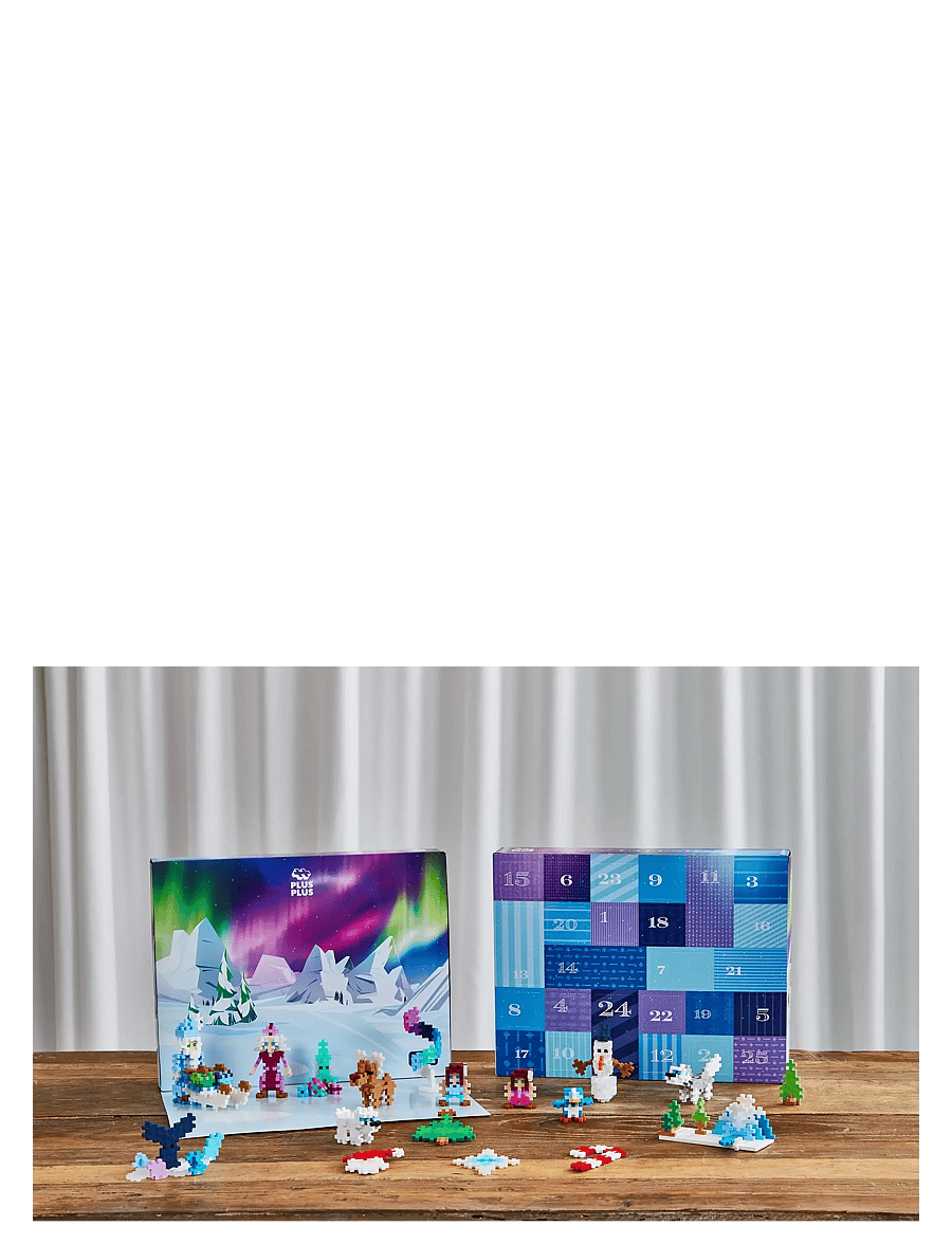 Plus-Plus - Plus-Plus Advent Calendar - Santa's Northern Lights Adventure - mix - 4