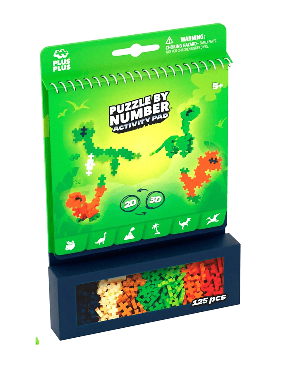 Plus-Plus - Plus-Plus Activity Pad – Dinosaurs - bausteine - mix - 1