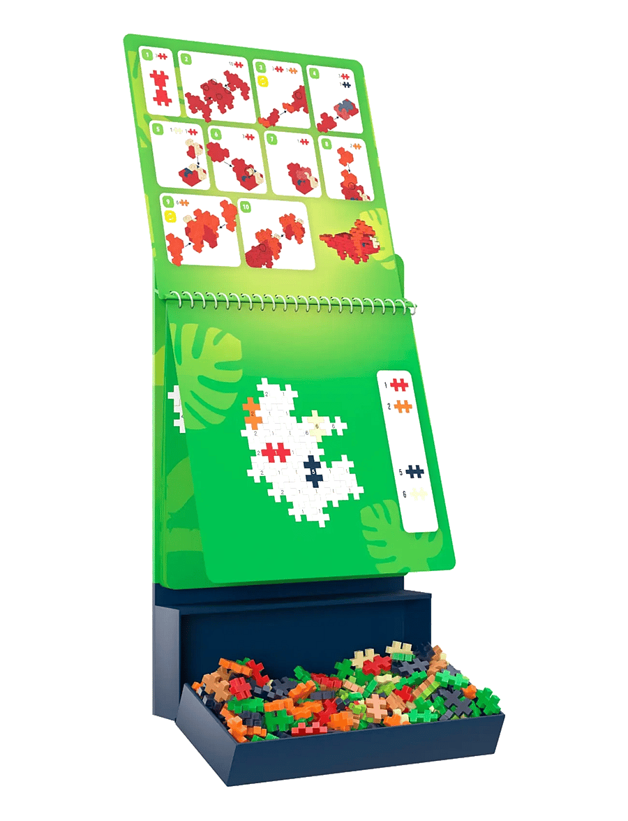 Plus-Plus - Plus-Plus Activity Pad – Dinosaurs - bausteine - mix - 2