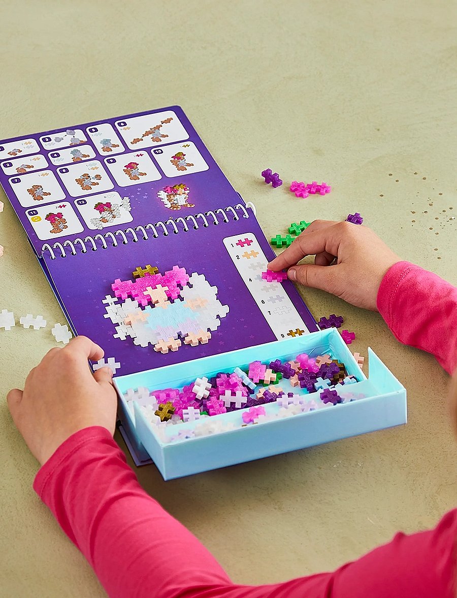 Plus-Plus - Plus-Plus Activity Pad – Enchanted forest - byggsatser - mix - 0