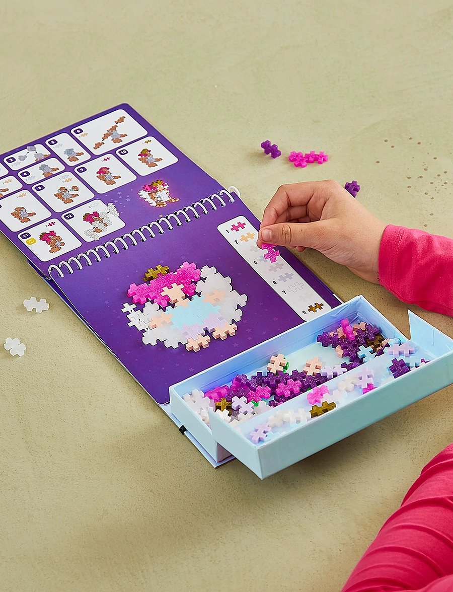 Plus-Plus - Plus-Plus Activity Pad – Enchanted forest - byggsatser - mix - 5