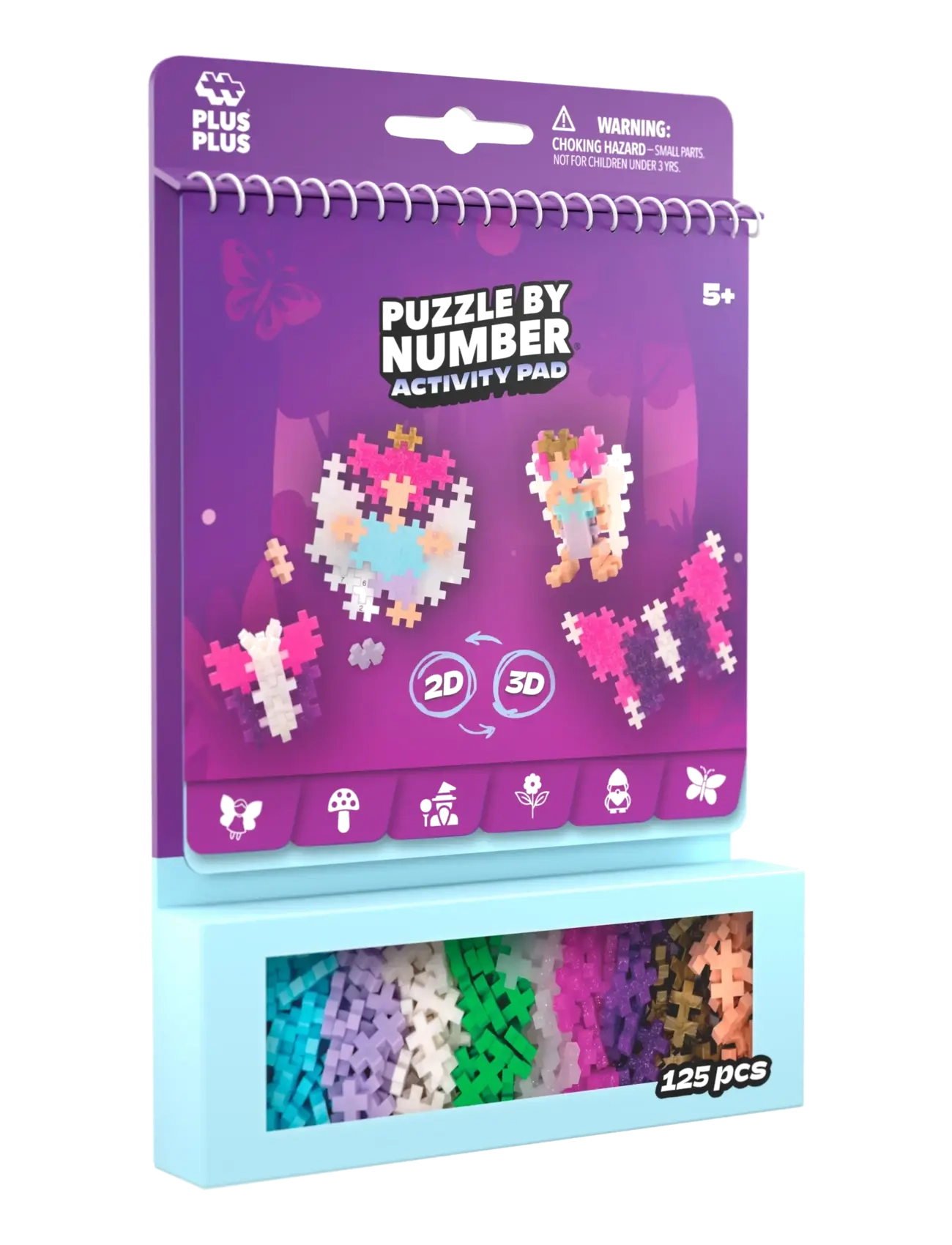Plus-Plus - Plus-Plus Activity Pad – Enchanted forest - byggsatser - mix - 2