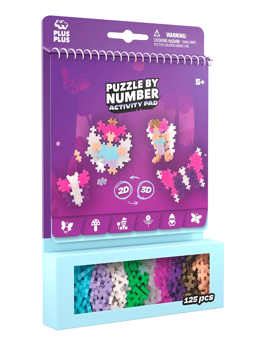 Plus-Plus - Plus-Plus Activity Pad – Enchanted forest - byggsatser - mix - 2