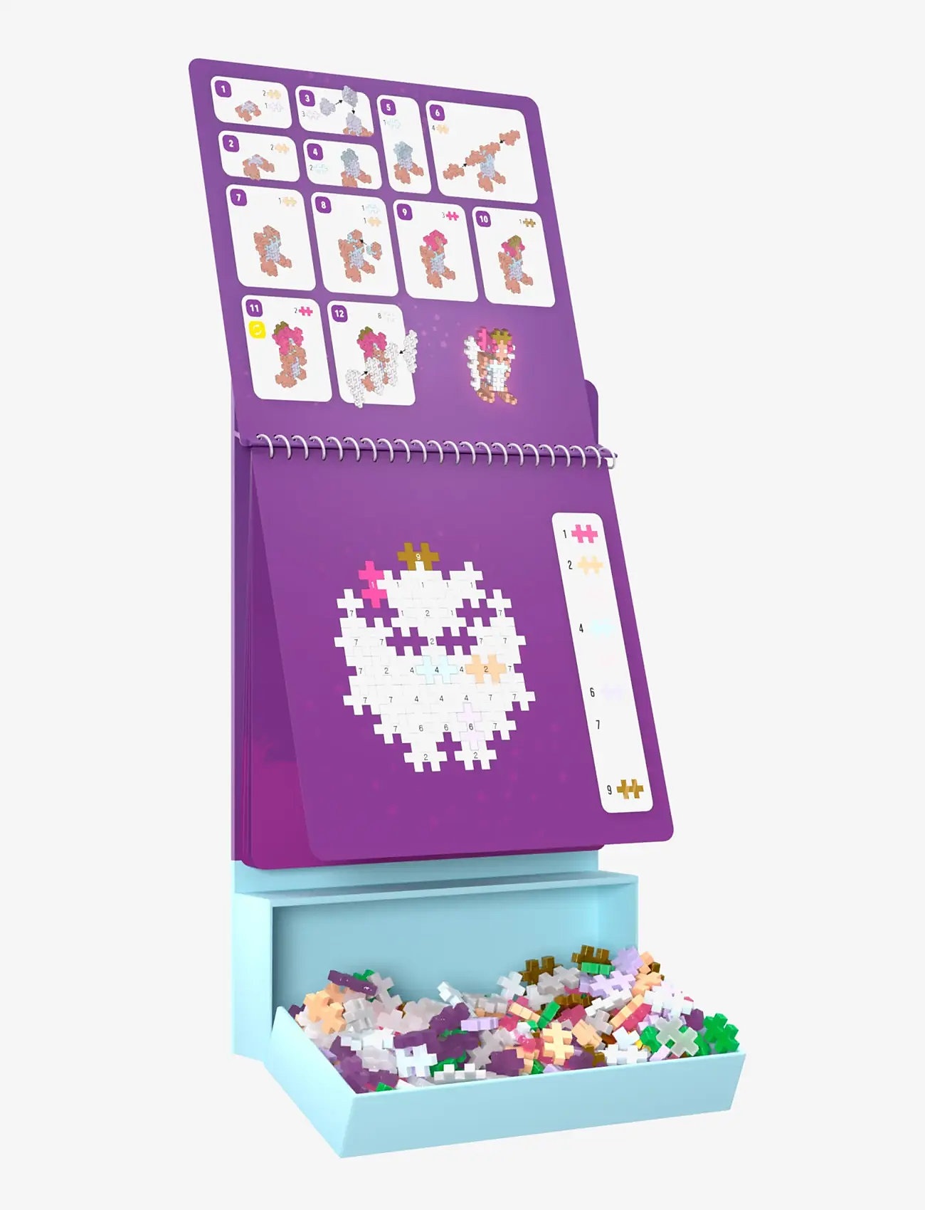 Plus-Plus - Plus-Plus Activity Pad – Enchanted forest - byggesæt - mix - 3