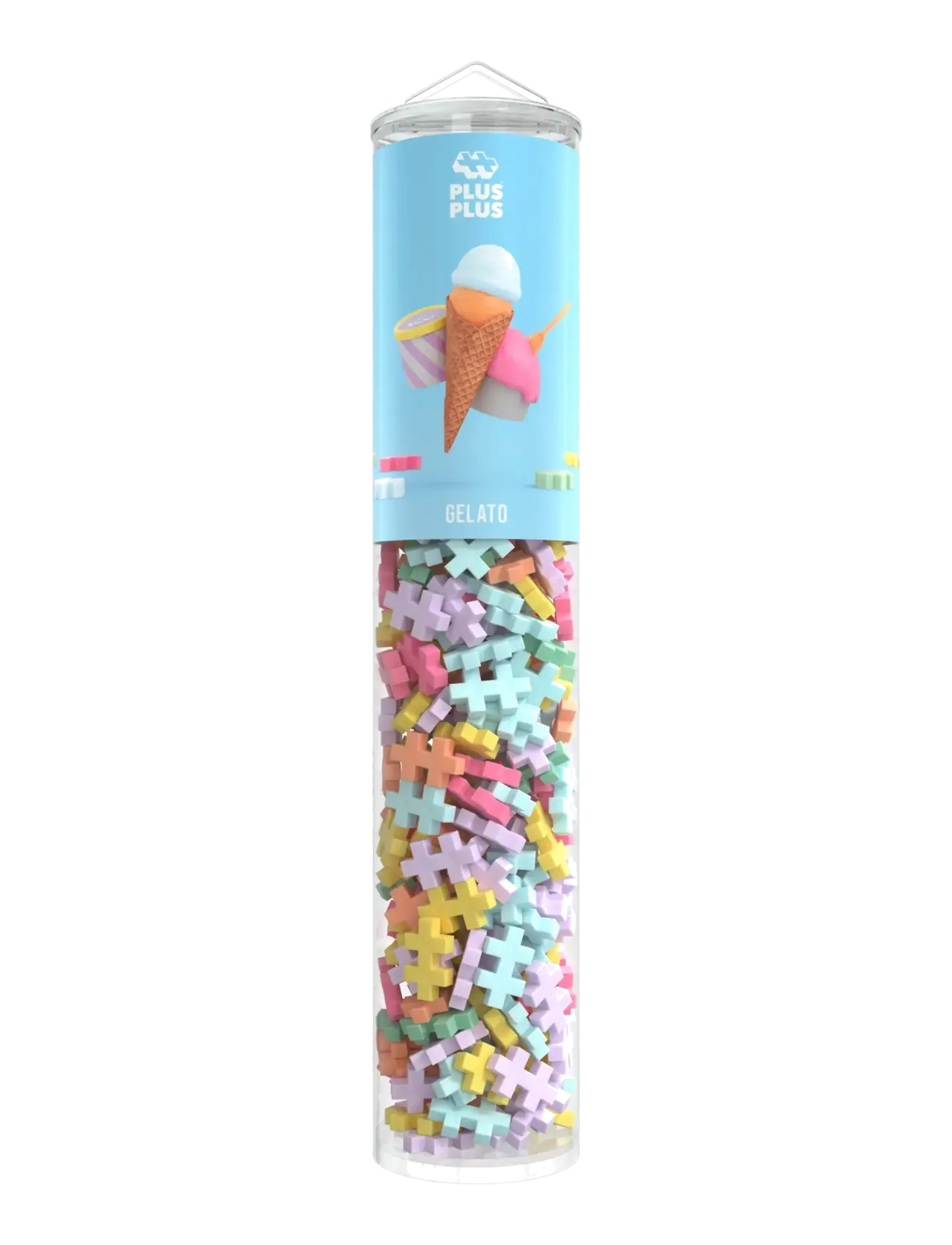 Plus-Plus - Plus-Plus Gelato mix / 240 pcs Tube - byggesæt - mix - 2