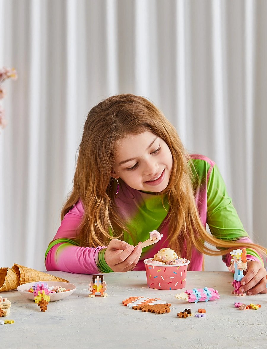 Plus-Plus - Plus-Plus Learn to Build Ice Cream Shop - bausteine - mix - 5