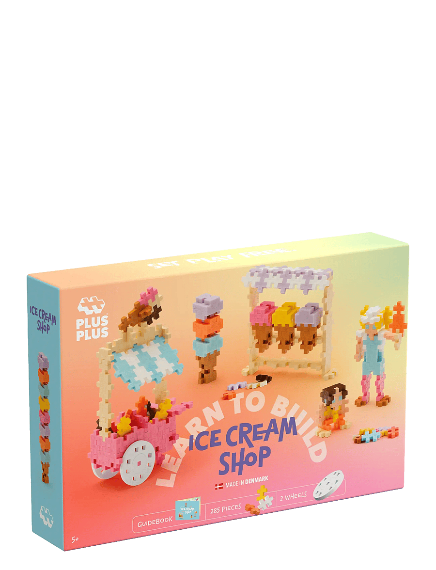 Plus-Plus - Plus-Plus Learn to Build Ice Cream Shop - bausteine - mix - 3