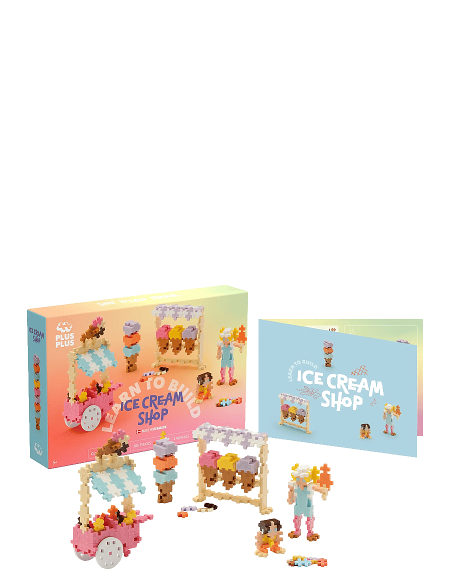 Plus-Plus - Plus-Plus Learn to Build Ice Cream Shop - bausteine - mix - 4